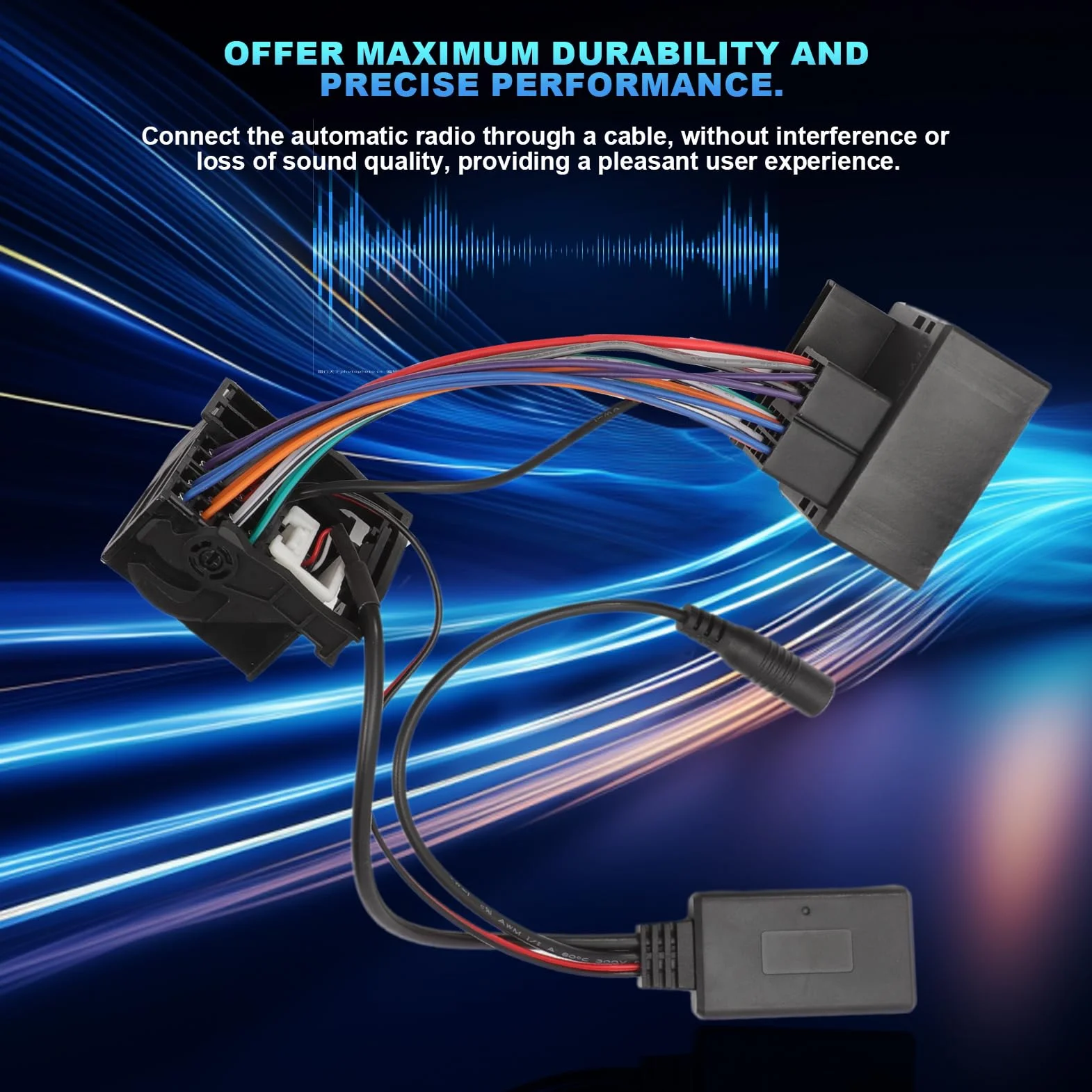 Adattatore Bluetooth a 12 pin autoradio 5.0 stereo Aux cavo per W169 W245 W203 W209 W164