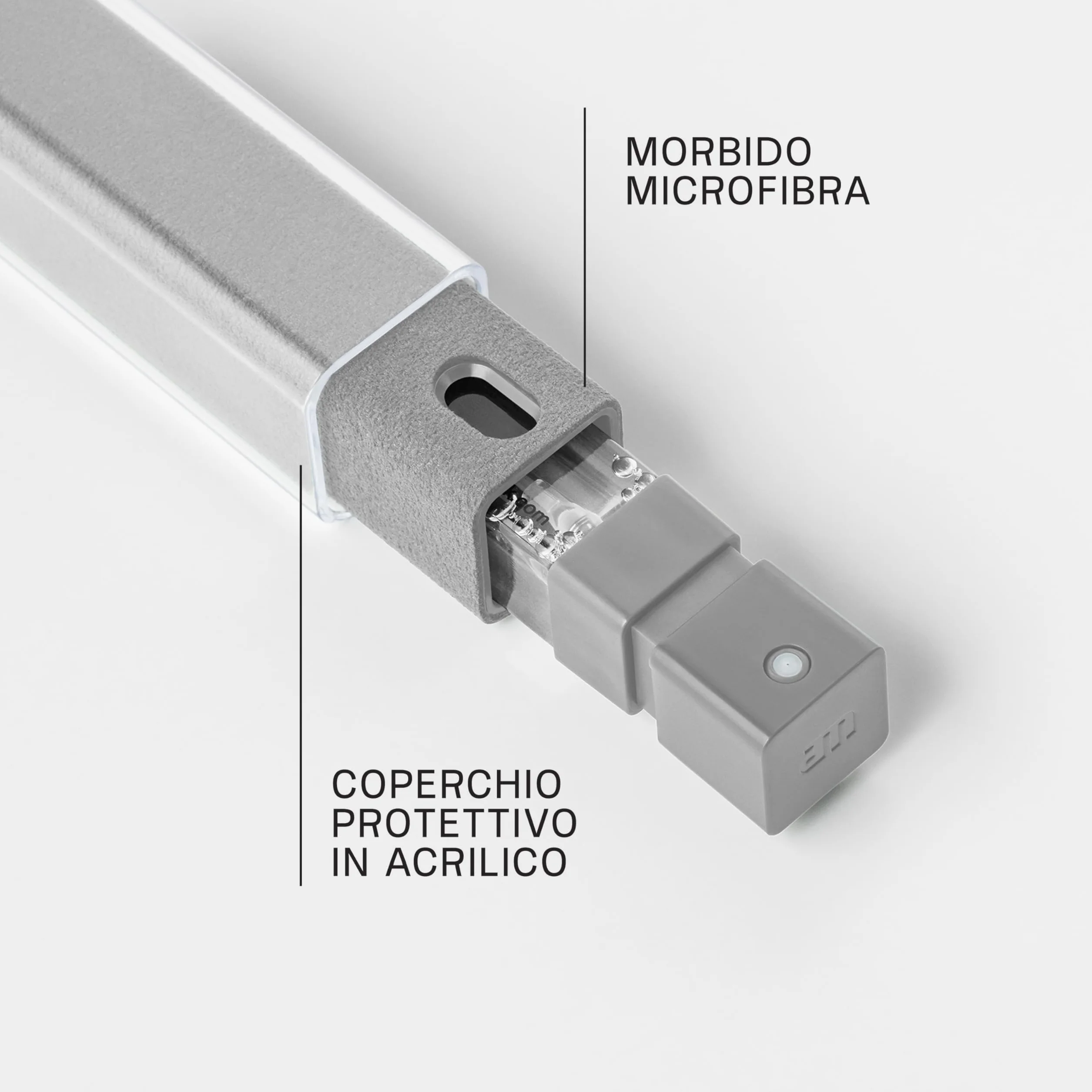 Kit Pulizia Schermo 200ml Panni Microfibra 2 Pack Smartphone Tablet Laptop Monitor PC Smart TV Display Auto Nero Grigio