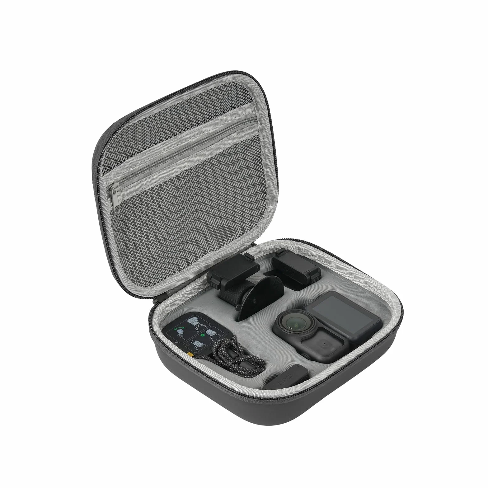 Custodia da trasporto Borsa per DJI Osmo Nano, Custodia protettiva PU Case Bag Borsa da viaggio Accessori per DJI Osmo Nano Combo (Black)