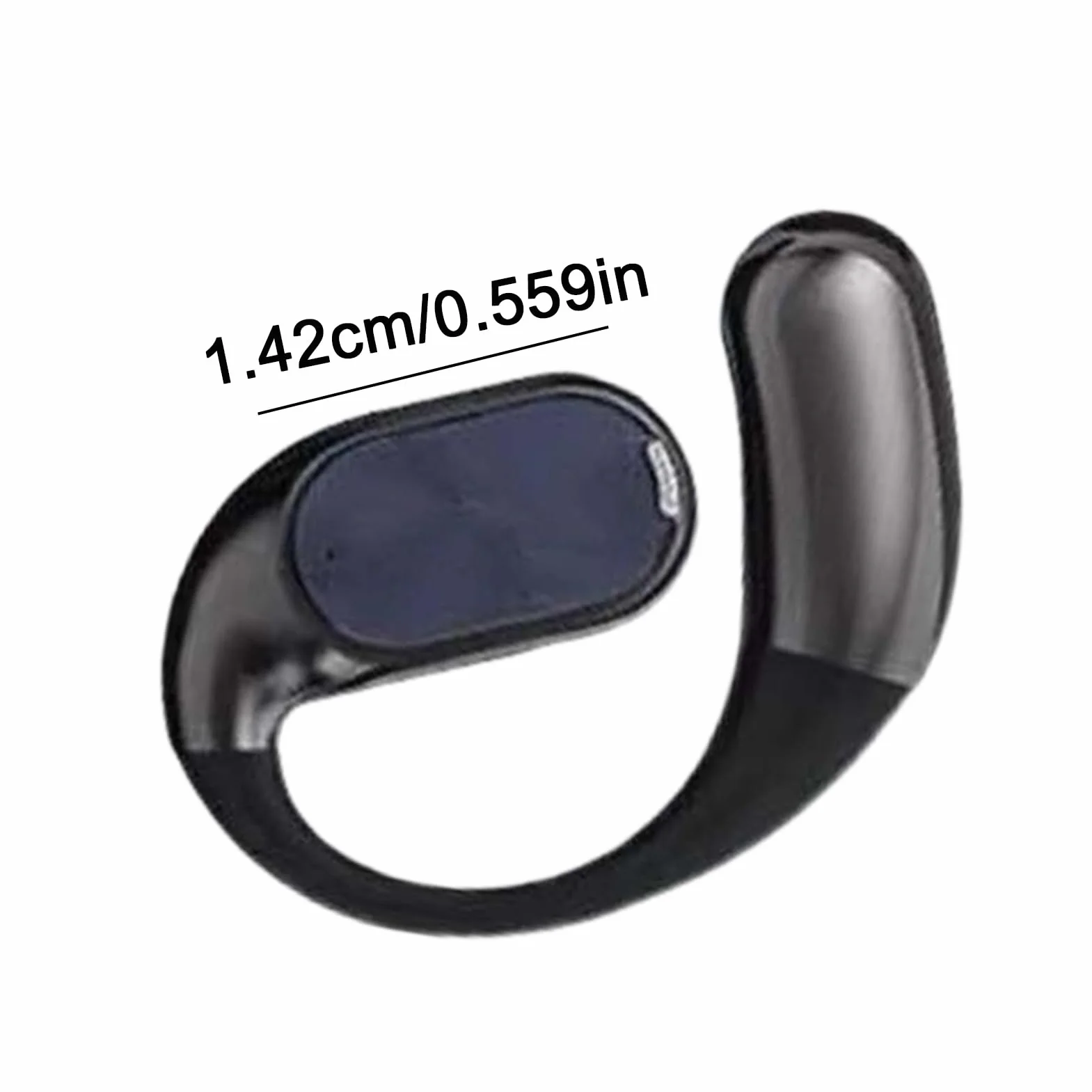 Auricolari wireless da 0,559 pollici, con funzione di cancellazione del rumore, audio sportivo con struttura a prova di sudore, design sicuro, accessorio per cuffie per corsa e palestra