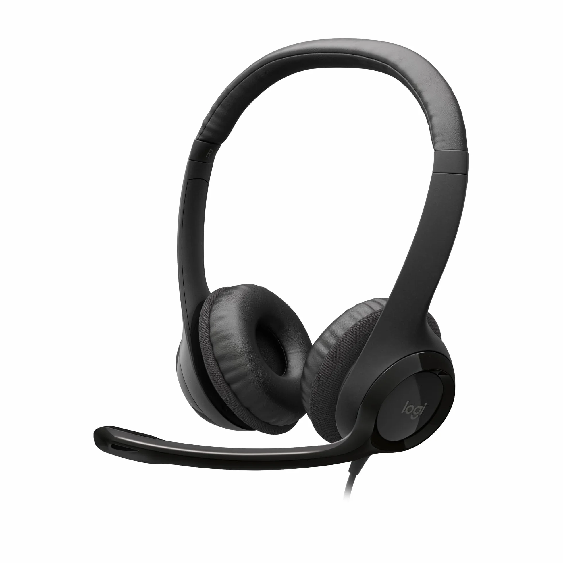 Logitech H390 Cuffie Cablate Stereo con Microfono Cancellazione Rumore USB Nero