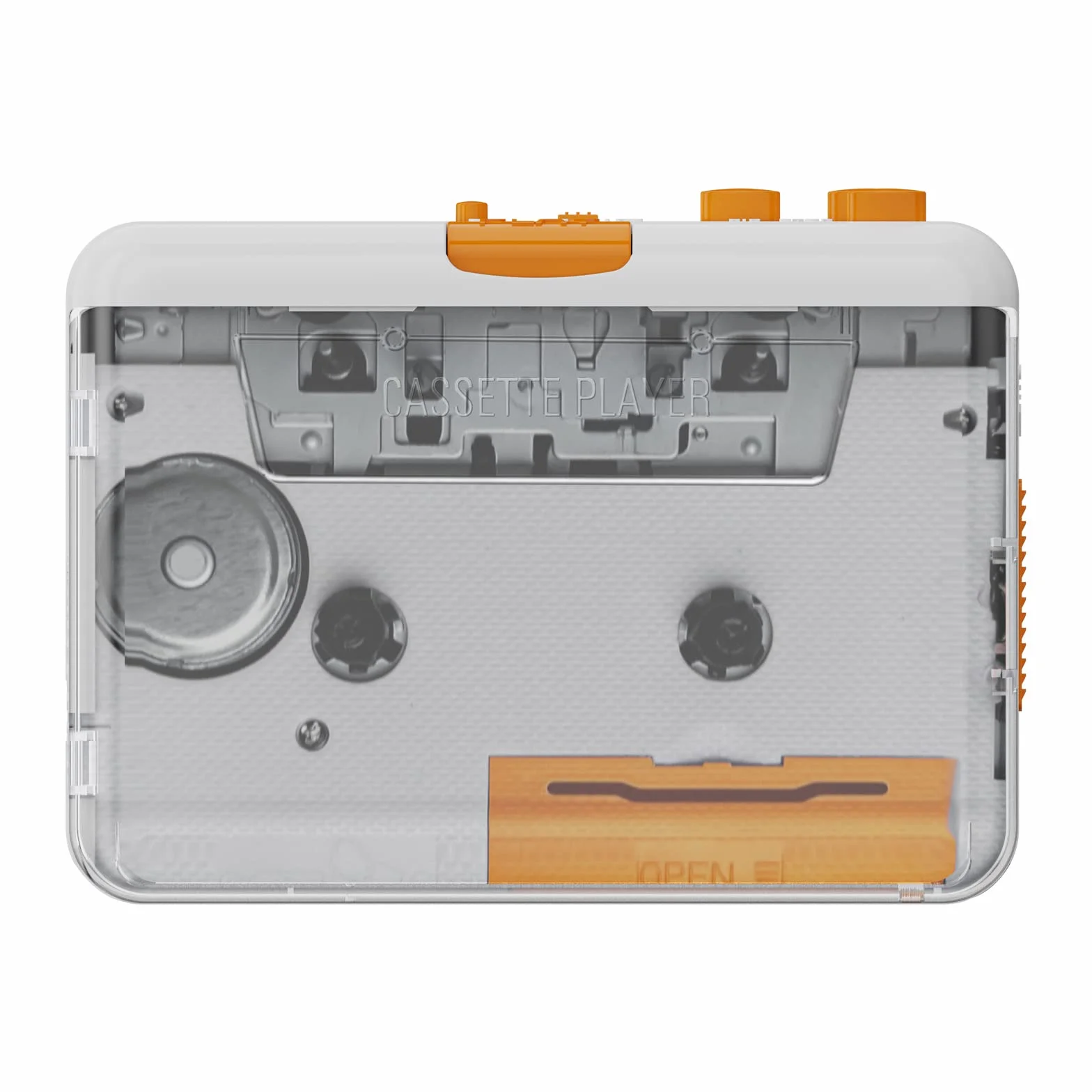 Lettore di cassette portatile 218SP registratore MP3/CD USB converter con cuffie