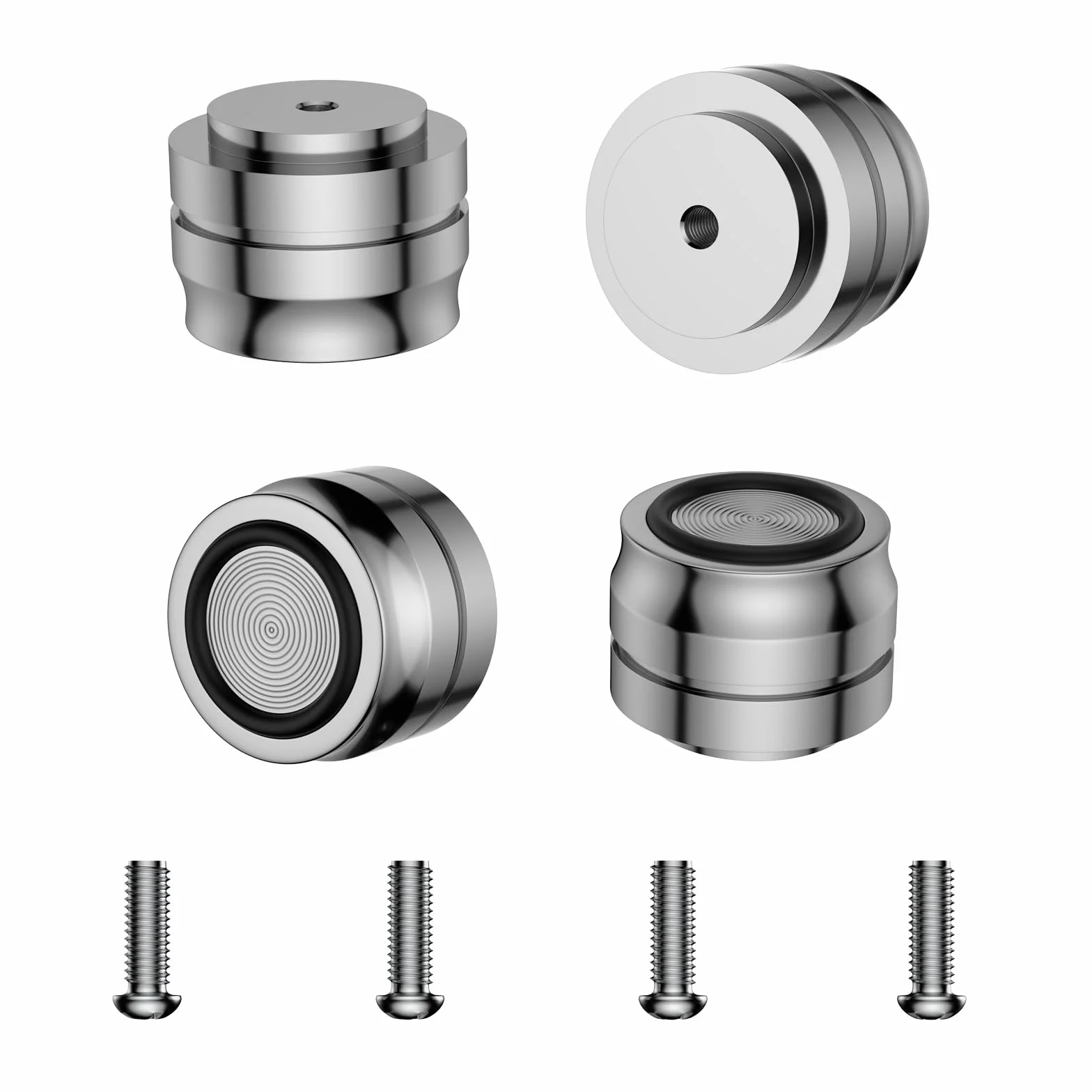 Piedini per altoparlante HiFi 33 x 22 mm alluminio massiccio 4 szt subwoofer