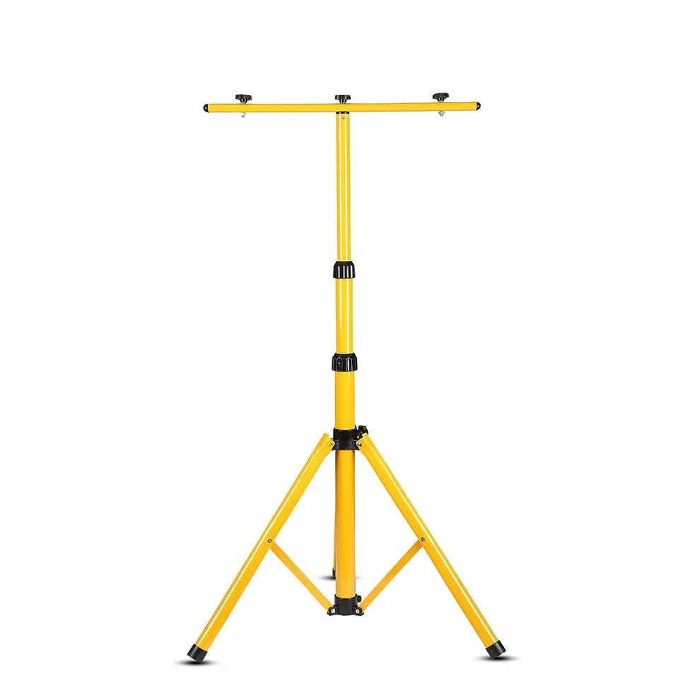 Supporto Trepiede in Alluminio per Fari LED Colore Giallo