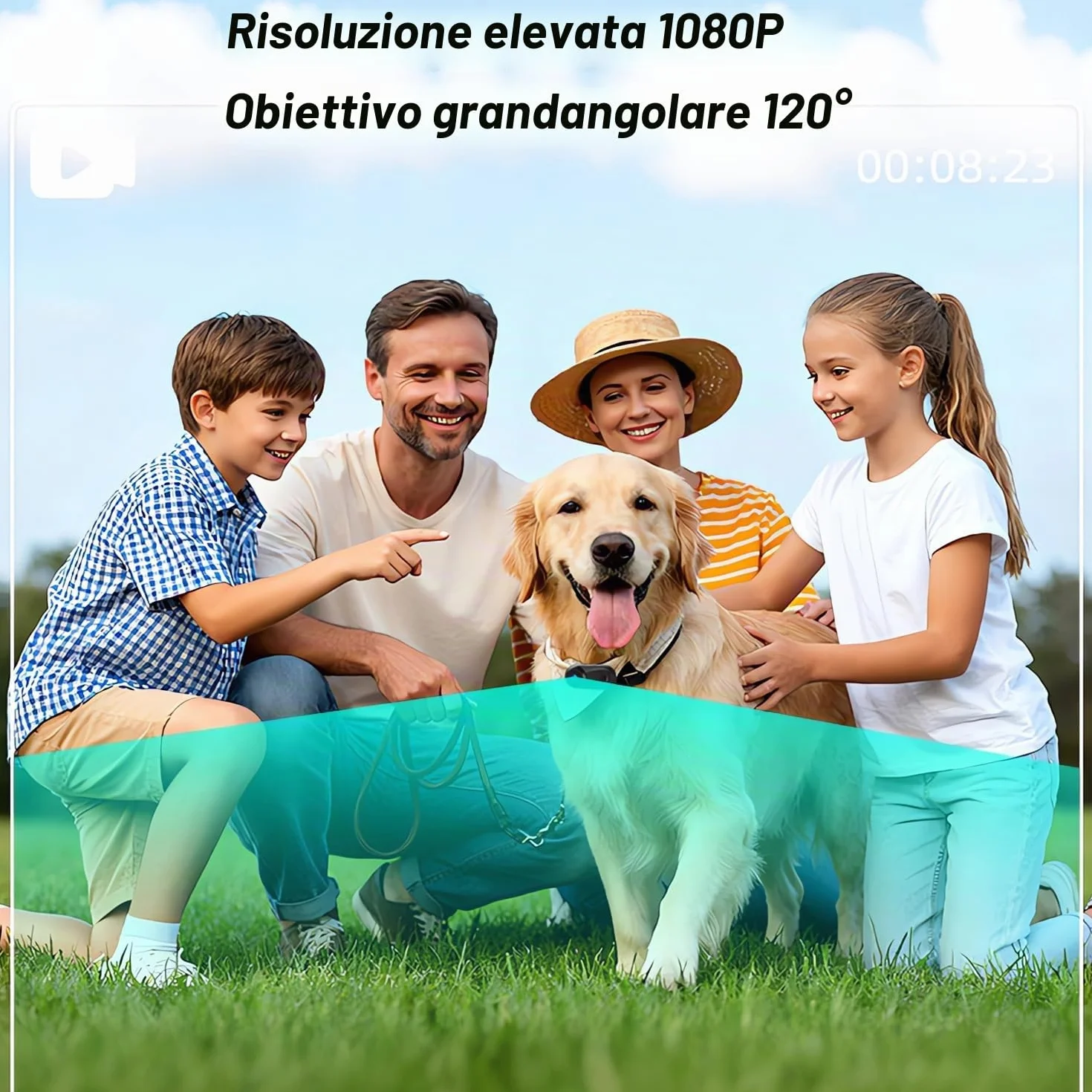 SHMIZZ Mini Action Cam 1080P, Telecamera Sportiva Fotocamere Corporali e Scheda di Memoria 32GB, Mini Vlog Pocket Body Cam Fotocamera Sport,120° Grand Angle con Registrazione Audio e Video