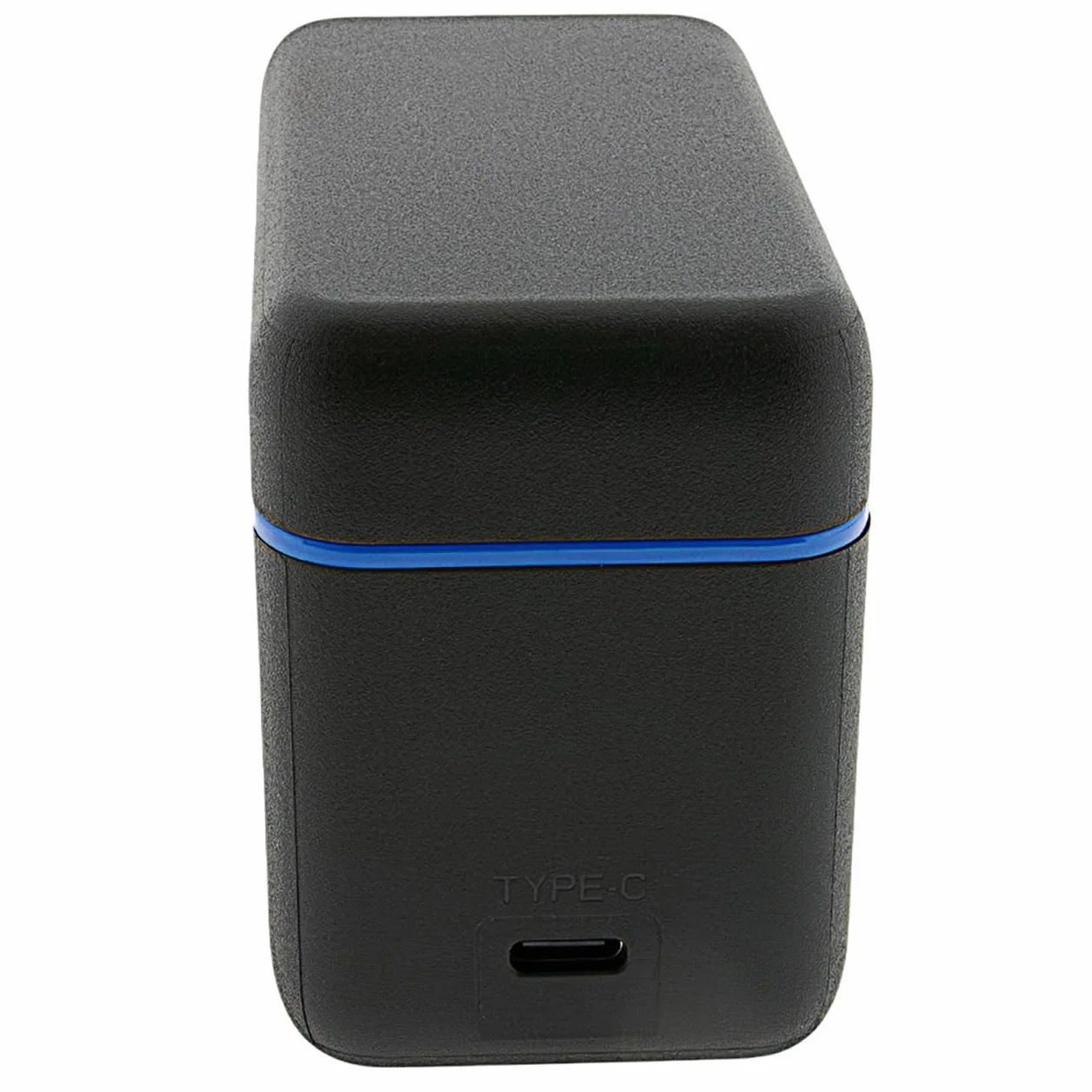 PATONA Caricabatterie doppio per Insta360 X5 batteria CINSBAHA – USB-C Scatola portaoggetti per 2 batterie e microSD, ingresso 5V 3A, cavo USB-C compatibile con action cam, compatto e leggero