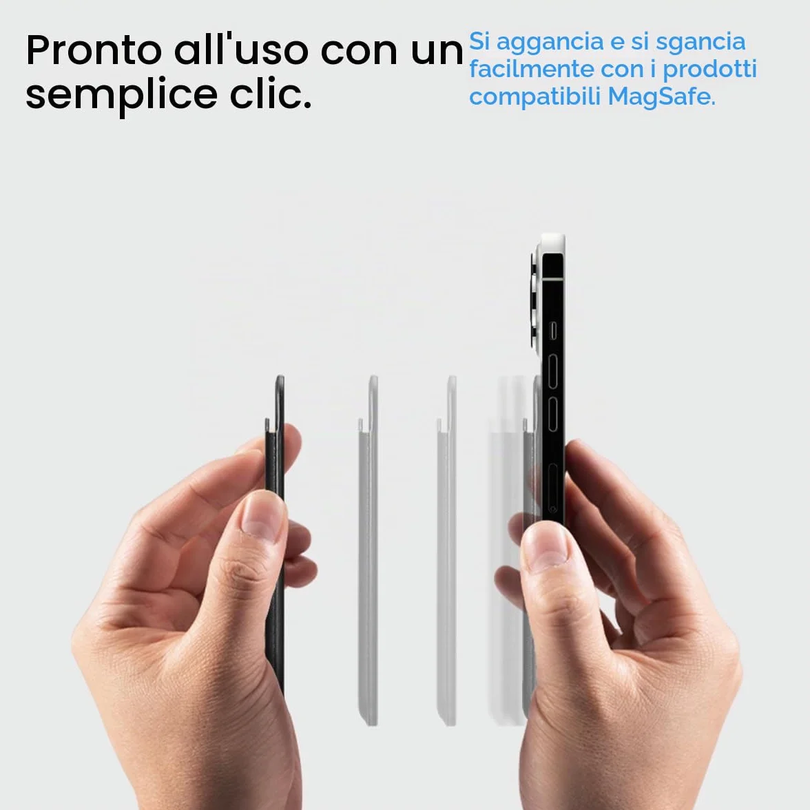 Spigen Valentinus MagFit Portafoglio MagSafe Wallet Magnetico Portacarte Compatibile con iPhone 17/16/15/14/13/12 Modelle, Accessori MagSafe
