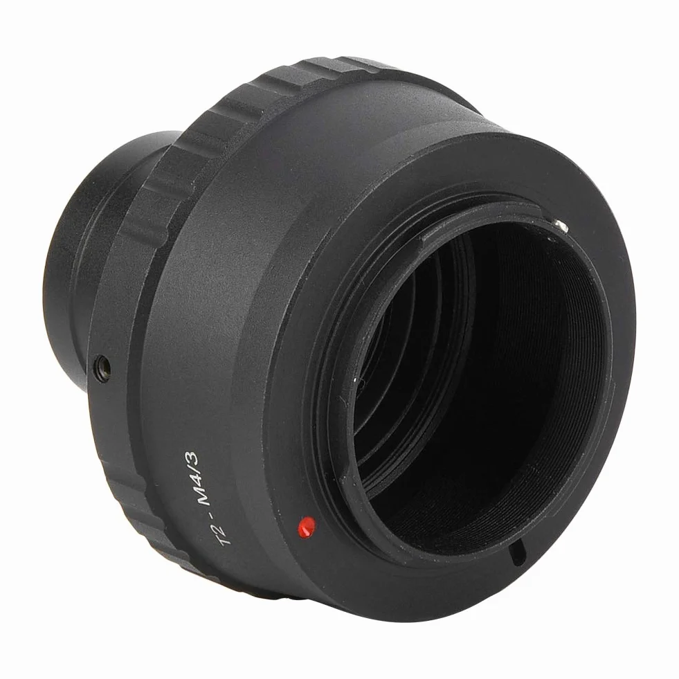 T2-M4 / 3 Anello Adattatore per Telescopio, 1,25 Pollici Anello Adattatore per Telescopio in Metallo per Olympus M4 / 3 Fotocamera