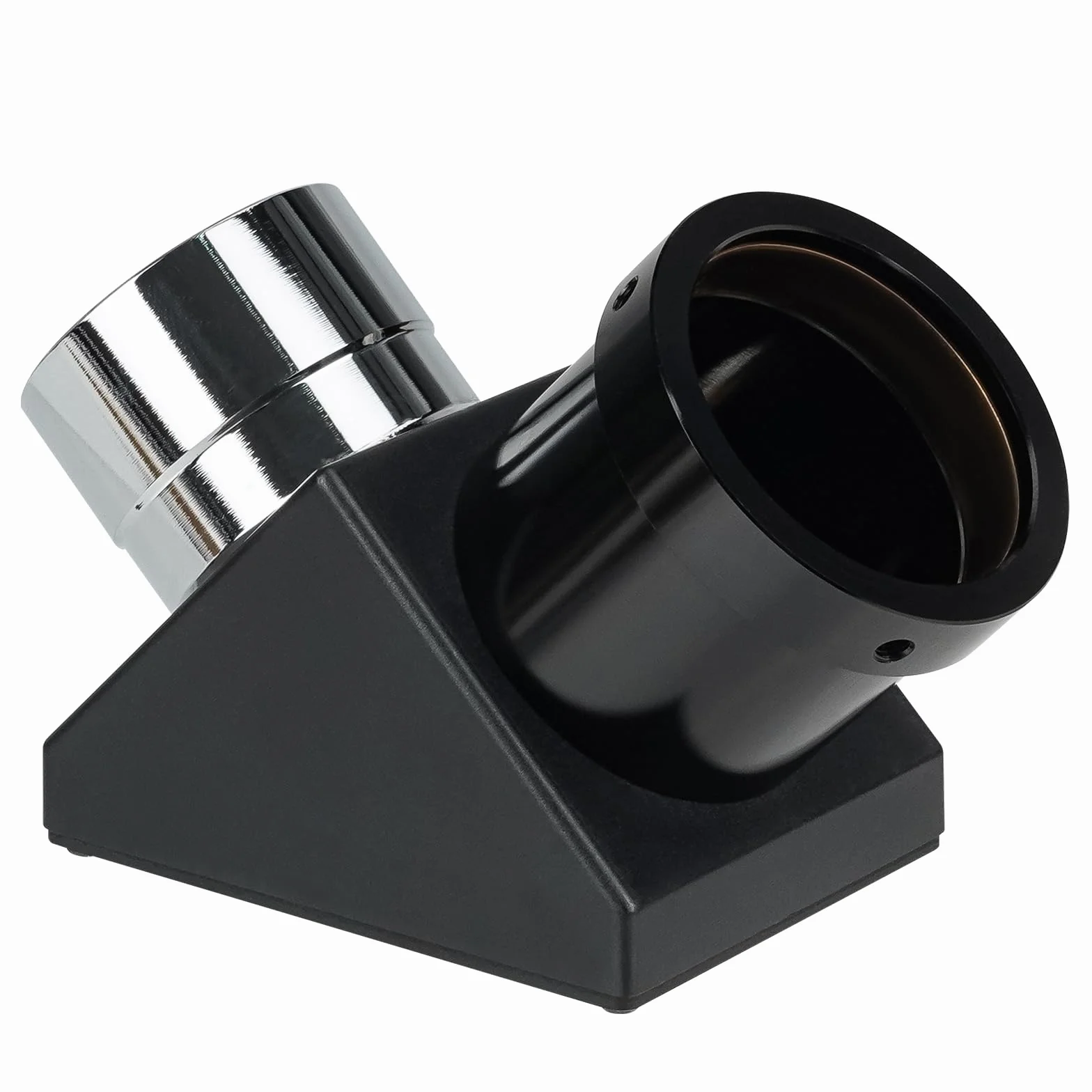 Svbony SV221 Specchio Diagonale, Adattatore Diagonale da 1,25pollici a 90 Gradi con Anello di Pressione in Ottone Accessori per Oculare Telescopio in Alluminio per Osservazioni Astronomiche da Terra