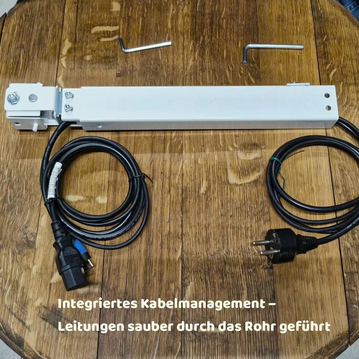 Supporto da soffitto per proiettore BenQ TH575 TK710Sti TH671ST LW650, montaggio a soffitto, perfettamente preparato, fissaggio stabile per sale conferenze, scuole (per BenQ TH575 TK710Sti TH671ST
