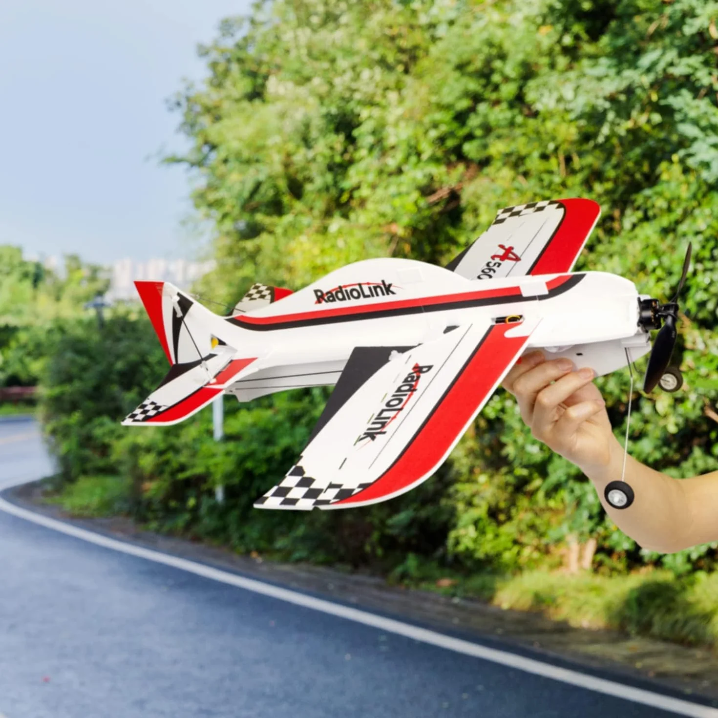 Radiolink R6DS 2.4GHz Ricevitore RC 6/10 canali SBUS/PWM/PPM per droni aereo fisso Wing