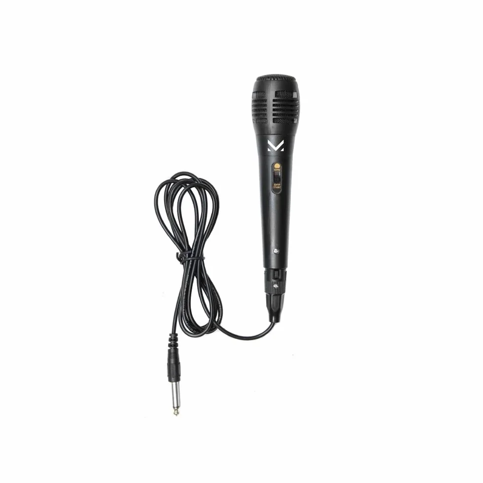 Majestic FIRE 9 – Speaker bluetooth, 3 effetti luci LED, ingressi USB/microSD/AUX-IN/MIC, Batteria ricaricabile, funzione TWS, telecomando, Impugnatura e tracolla per il trasporto