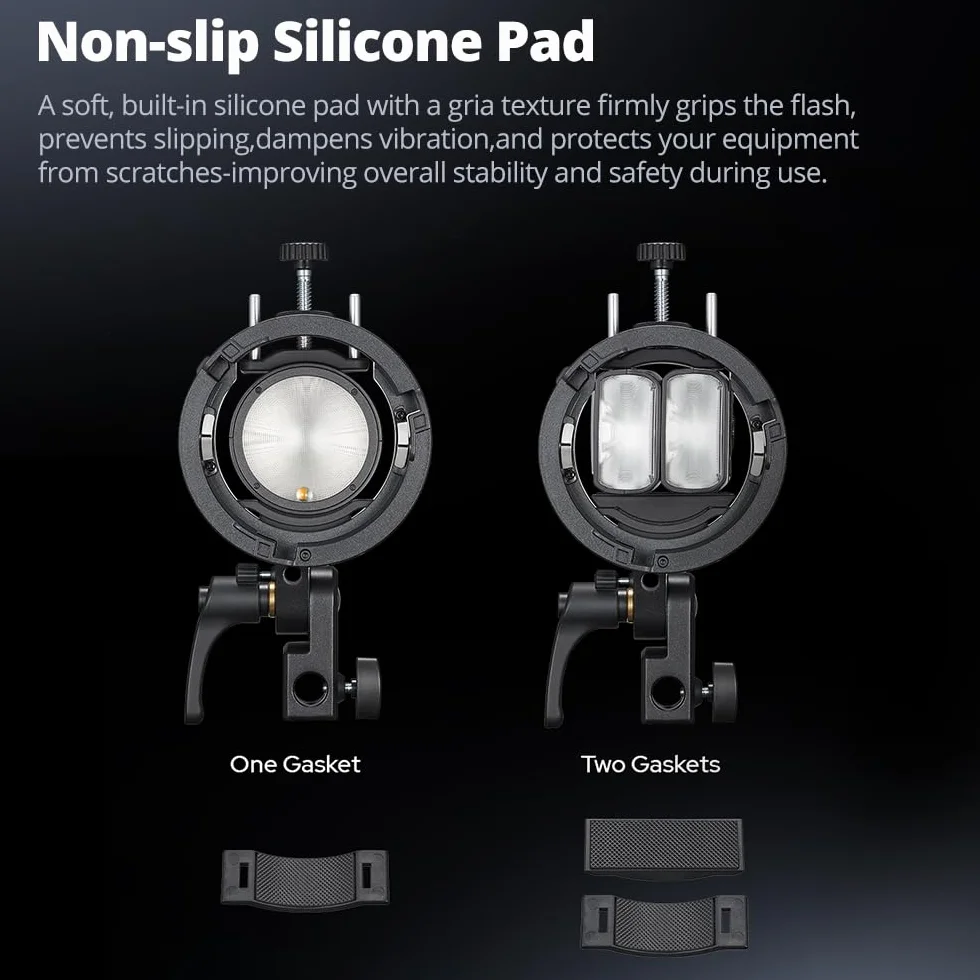 Godox Staffa S3 Speedlite per Godox AD200Pro II, AD300Pro II, per V1Pro /V100 Round Head Speedlite, V860III / TT685II / V480 Series.