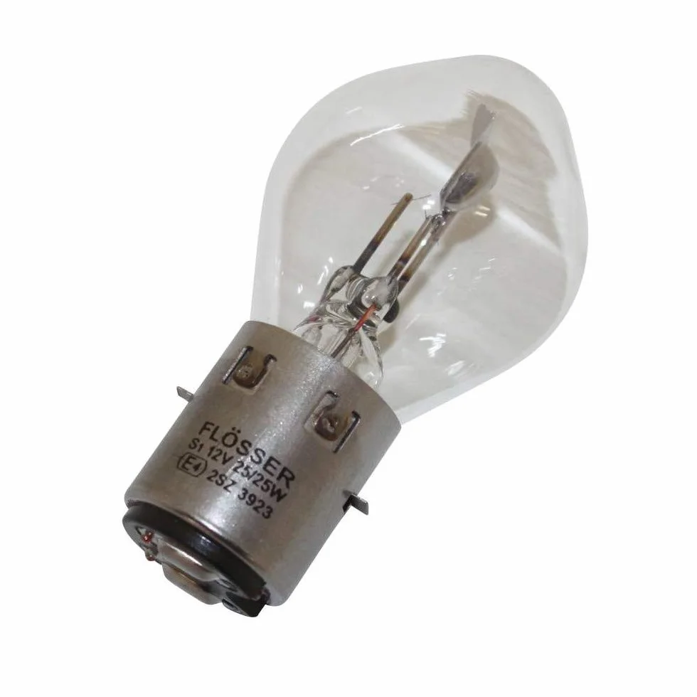 LAMPADINA 12V 25-25W BA20d FLOSSER (L'UNITA')