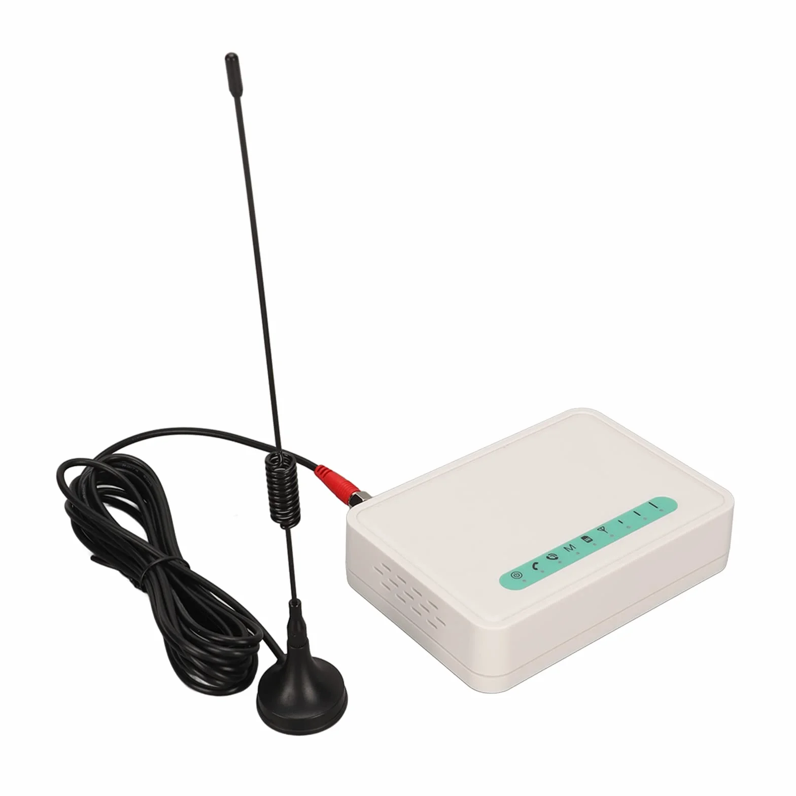 Fockety gsm Terminale Senza Fili Fisso, 3G 4G LTE Quad Band gsm 850/900/1800/1900Mhz Desktop Terminale Wireless Chiamante ID Dialer con Display Luci a LED, per Telefonica, Allarme