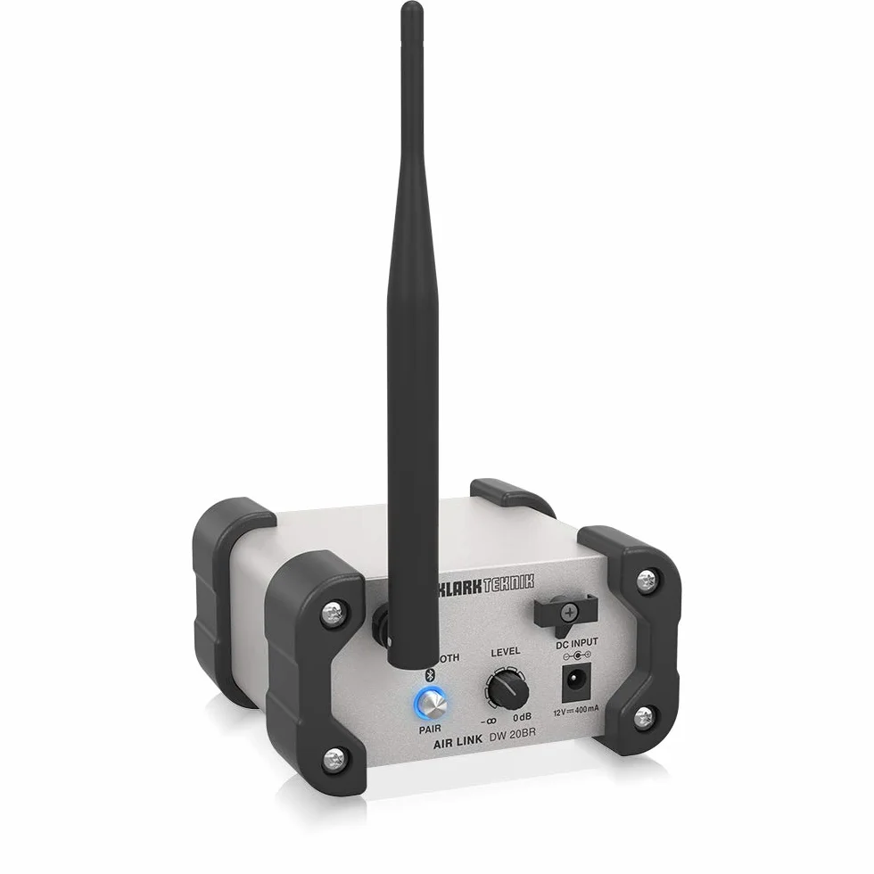 Klark Teknik AIR LINK DW 20BR Ricevitore stereo wireless Bluetooth per trasmissioni audio stereo ad alte prestazioni