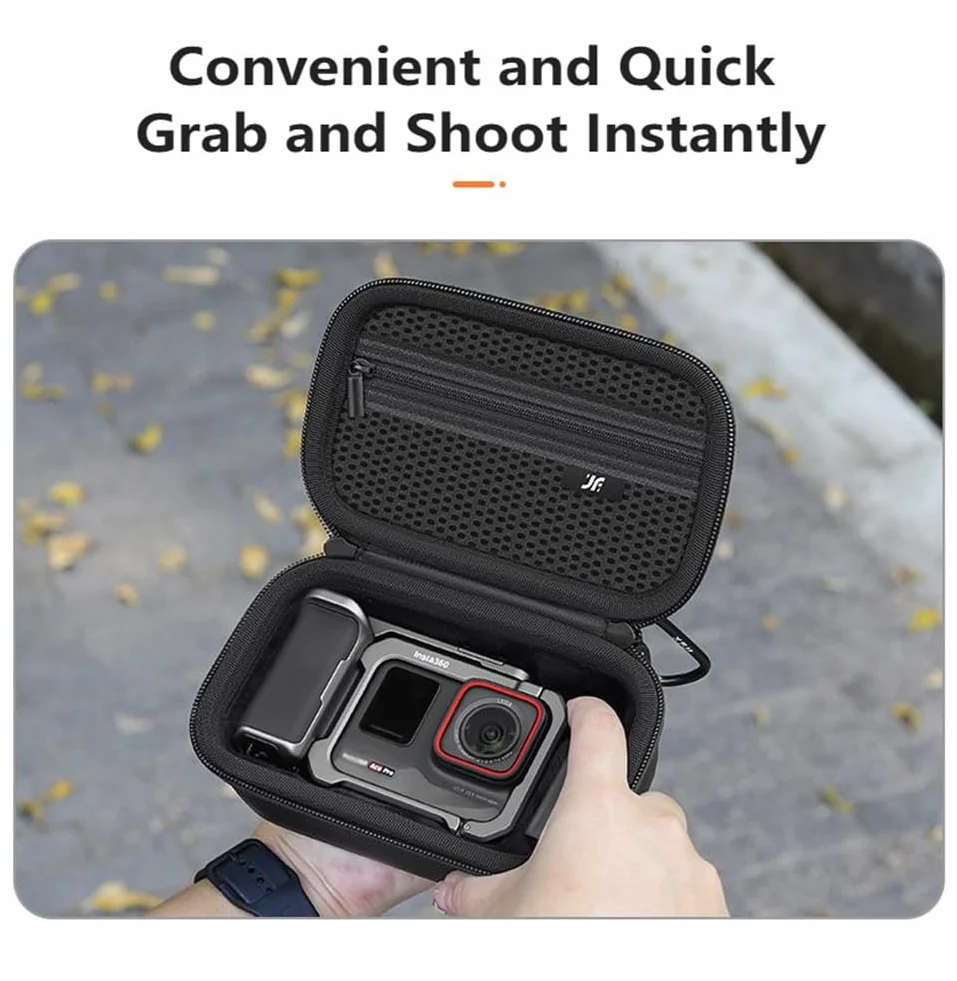 Custodia Impermeabile Antiurto per Insta.360 Ace Pro 2 Xplorer Grip Kit - Impugnatura, Batterie e Adattatore Sgancio Rapido