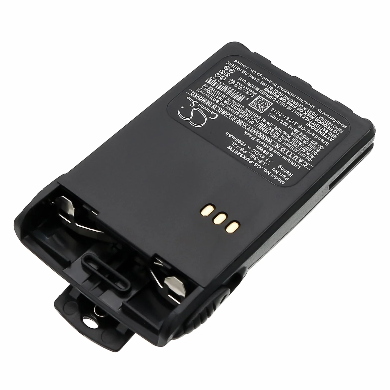 TECHTEK Batteria 1200mAh compatibile con Midland CT-32, CT-710, CT200, CT210, CT400, CT410, G14, PR-2216
