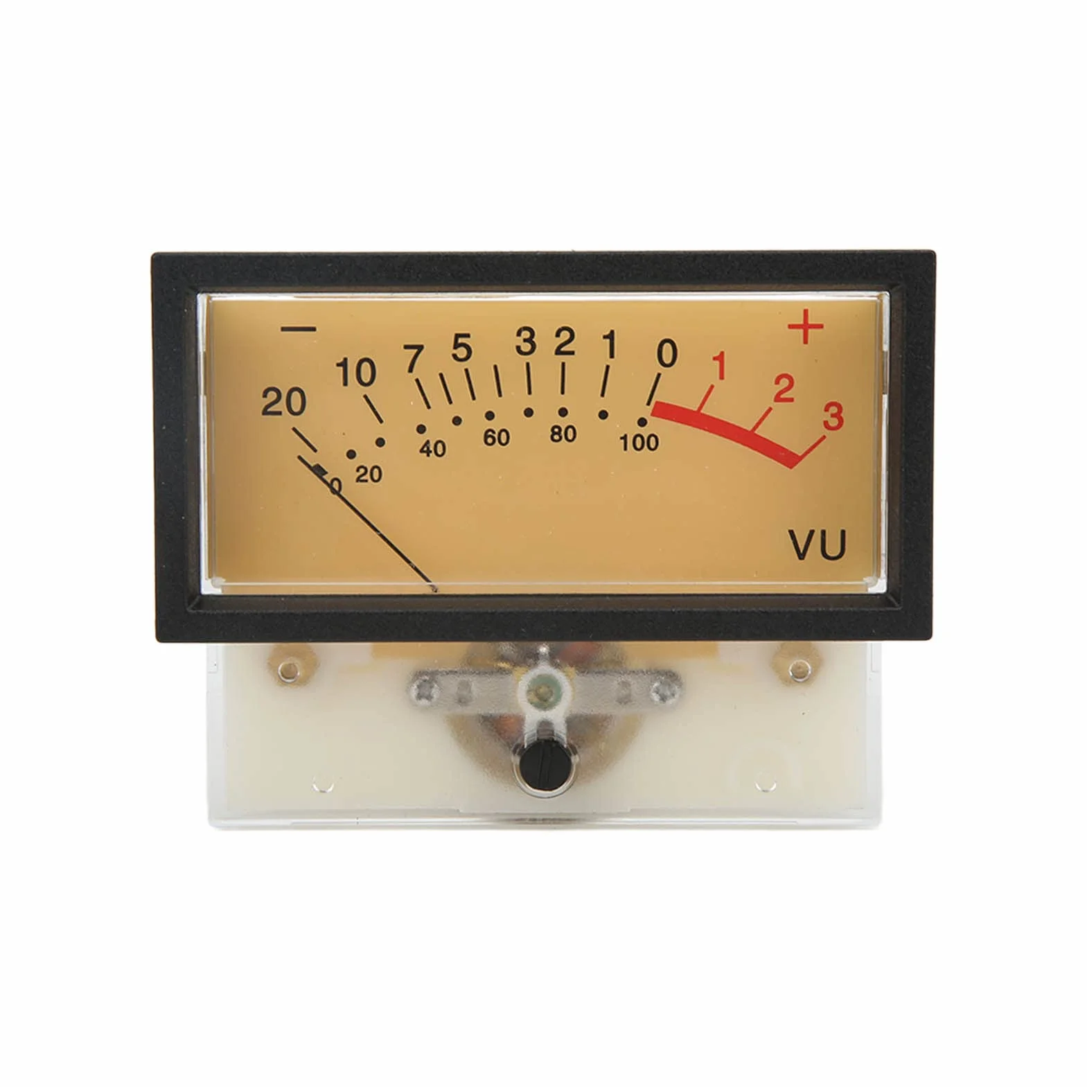 CHICIRIS Elevata Precisione Dell'intestazione VU-Meter con Retroilluminazione a LED per e Registrazioni Studios TN-73-HS-9213H VU Audio Measuring Device