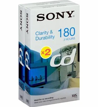Sony E 180 CD Video cassette - Confezione da 2