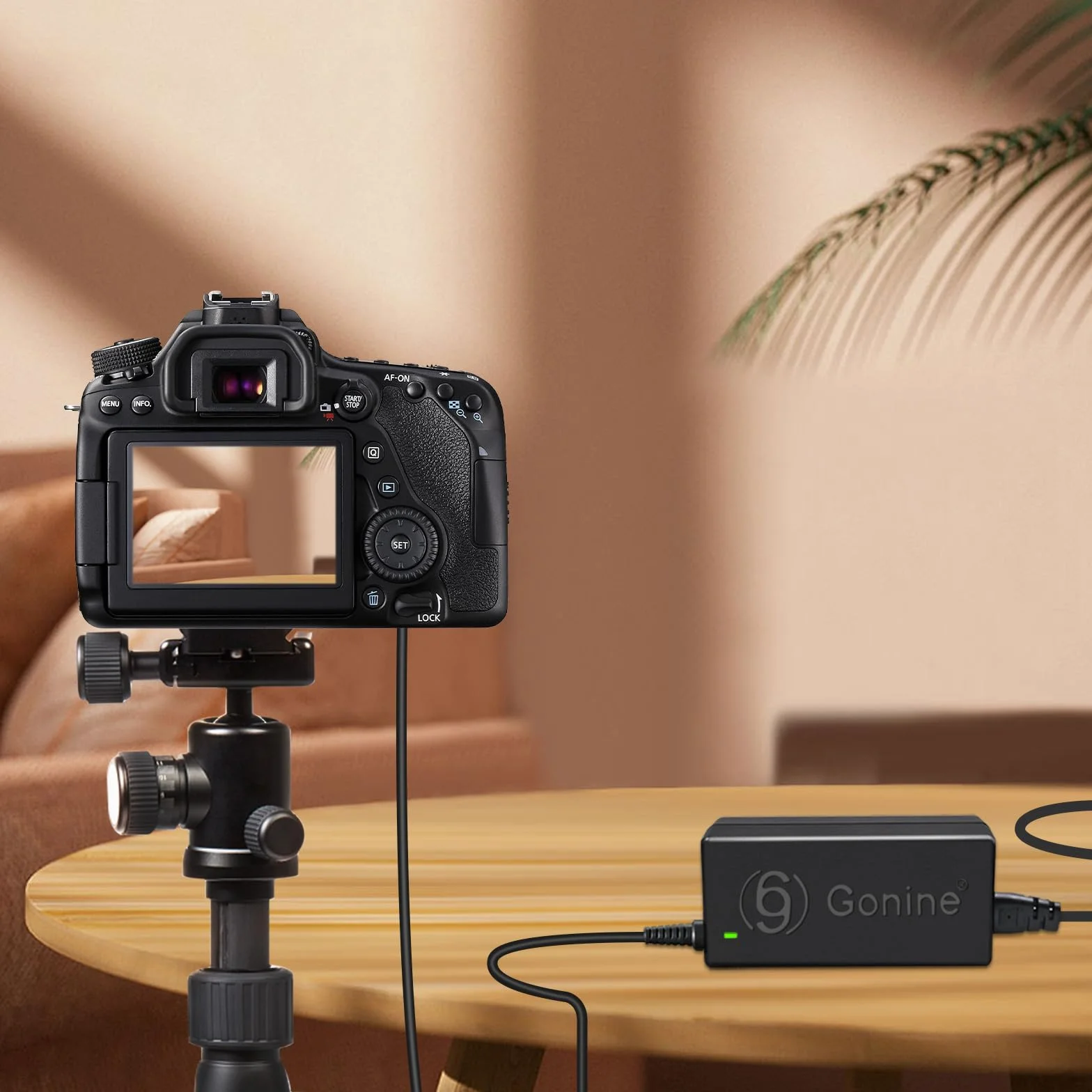 ACK-E6 - Caricabatterie di ricambio per fotocamera DSLR Canon EOS 70D 7D, EOS 60D 6D, EOS 5D Mark II, EOS 5DS, EOS 5DS-R con chip intelligente completamente decodificato