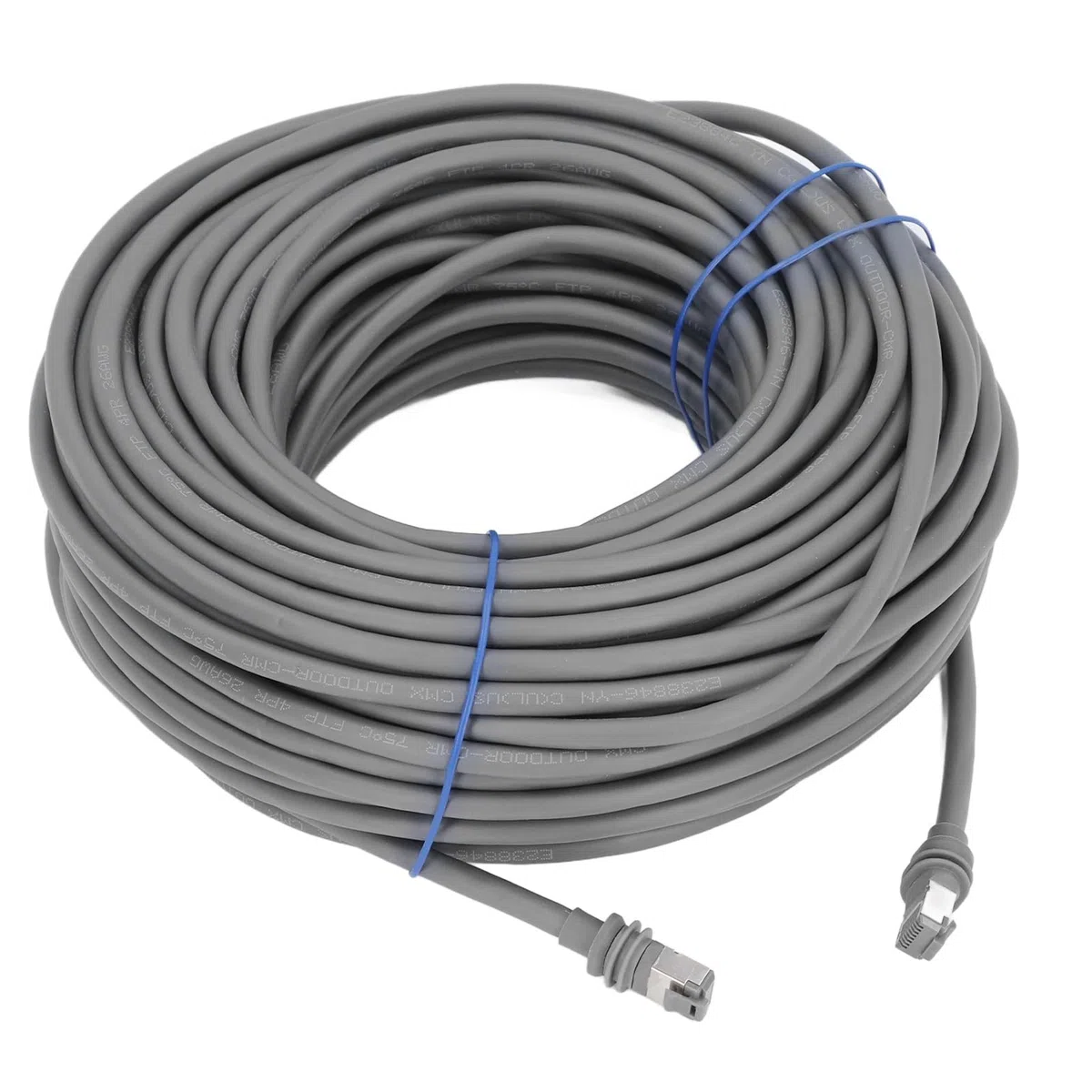 Cavo Sostitutivo Starlink 150 Piedi per Parabola Rettangolare Gen3, Prolunga Cavo Satellitare In Rame Rosso Pvc Impermeabile Ip68 46 M, 2000Mbps Accessori per Cavi Starlink