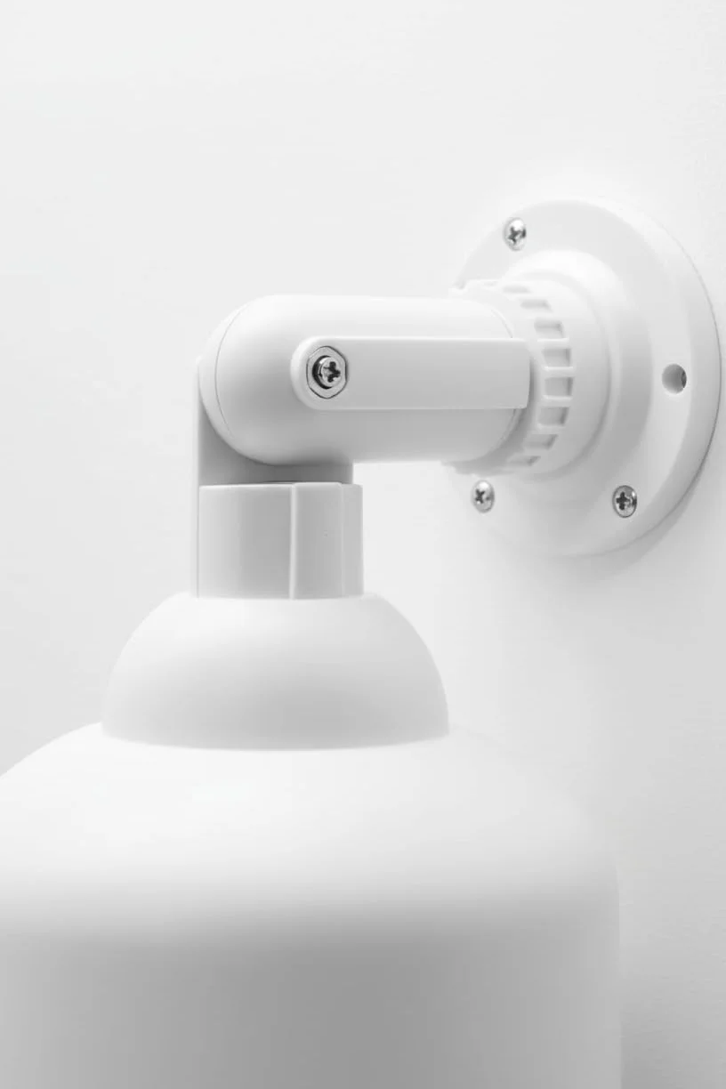 O&W Security 2 Dummy telecamere finte professionali a cupola per esterni con obiettivo cavo