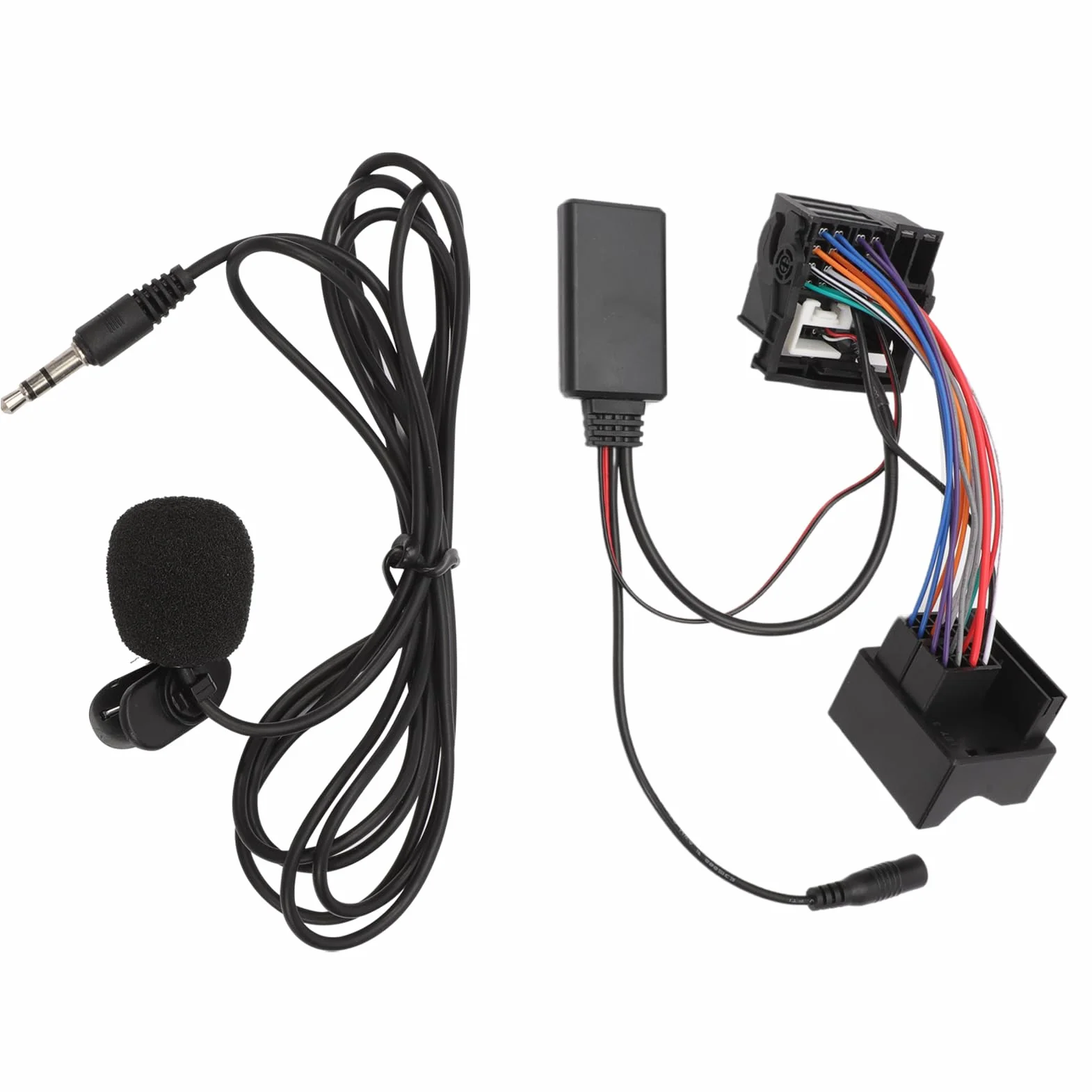 Adattatore Bluetooth a 12 pin autoradio 5.0 stereo Aux cavo per W169 W245 W203 W209 W164
