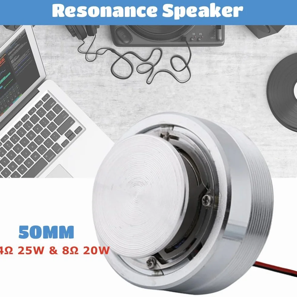 Altoparlante a risonanza di frequenza 50MM a 2 pollici a vibrazione rotondo(4 Ω 25 w)
