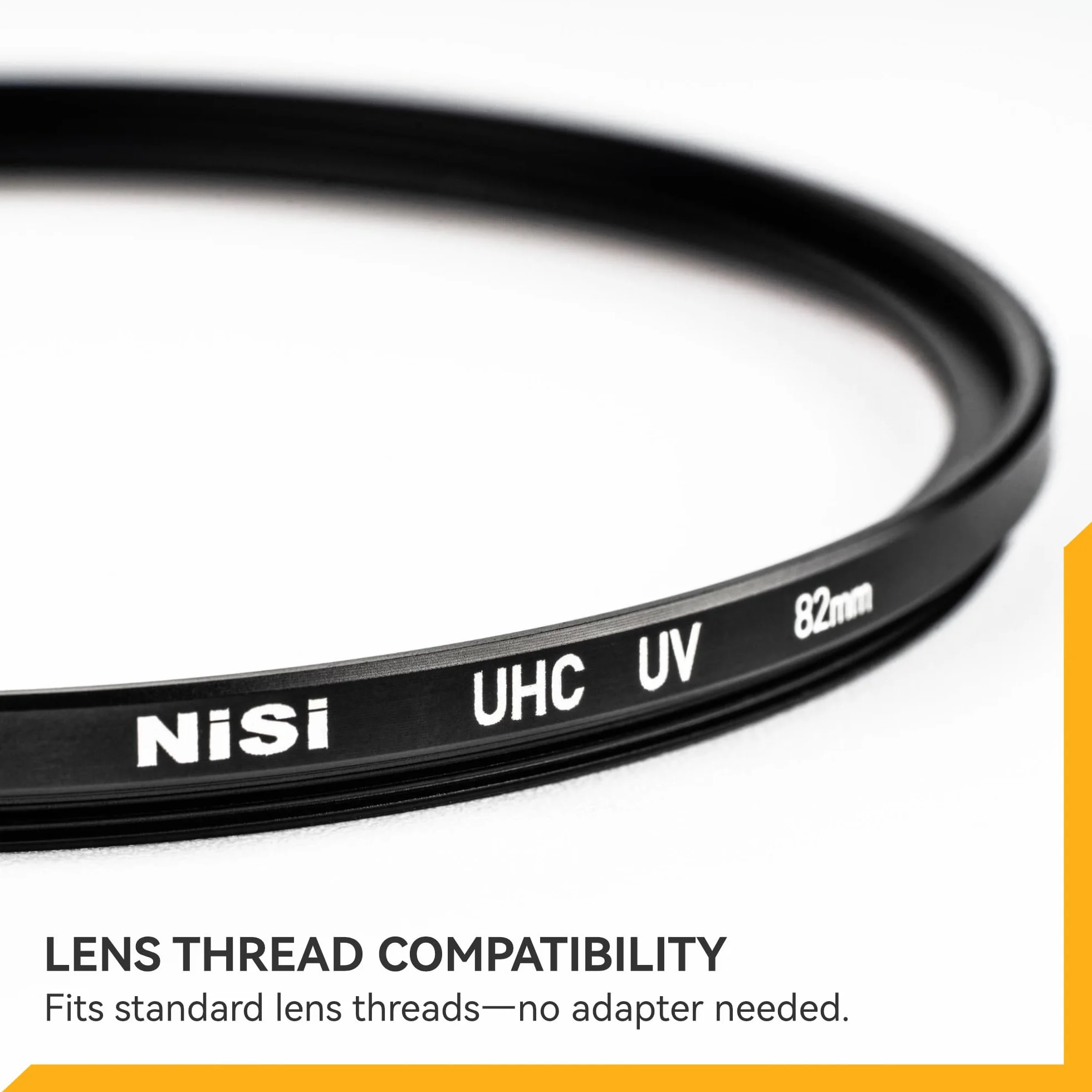 NiSi Filtro UV UHC 72mm Ultra Hard Coating, 18 strati UltraHD, Nano Coating, Idrorepellente, Resistente ai Graffi e Ultra SLIM