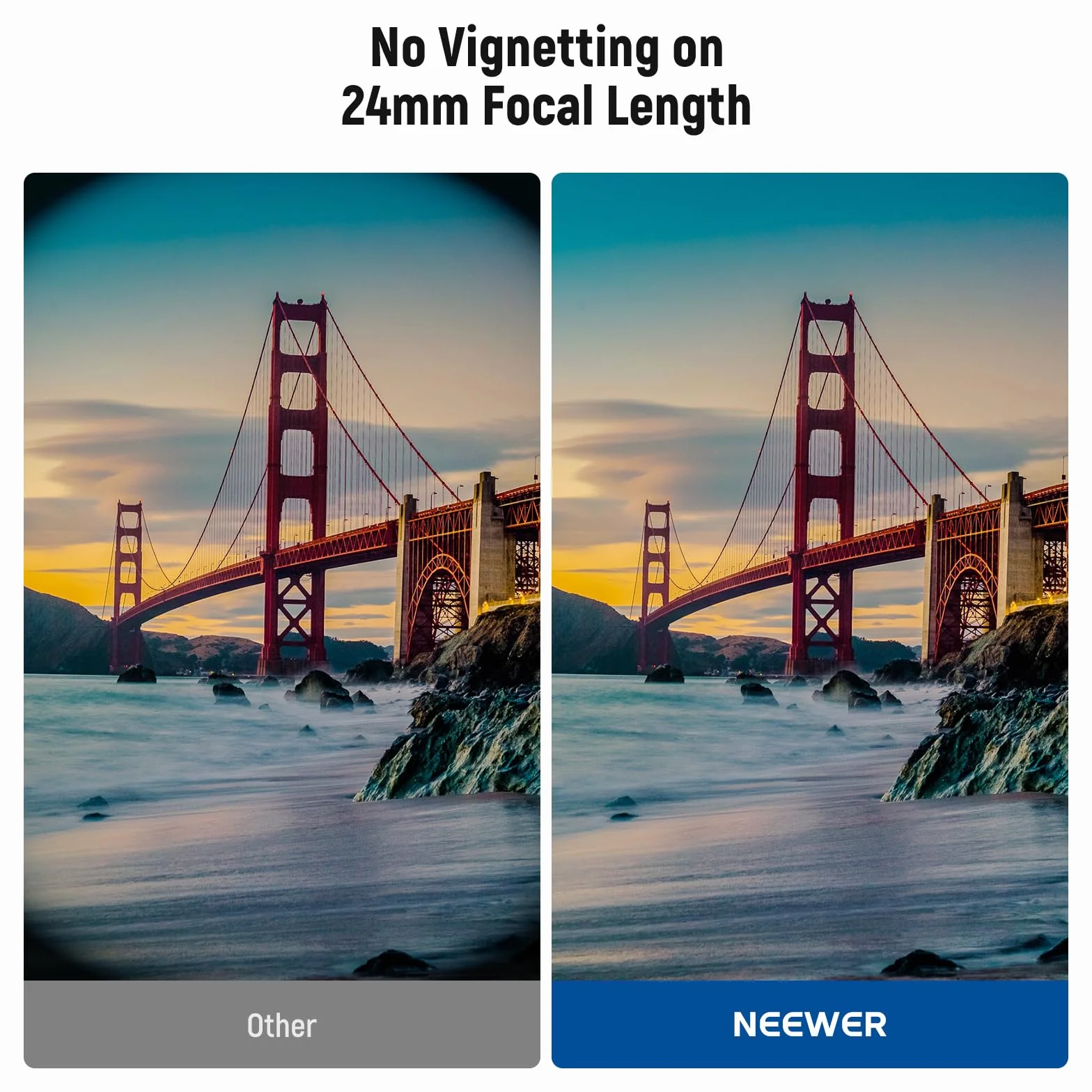 NEEWER BASICS Filtro ND Variabile da 67mm, Filtro ND2-400 a Densità Neutra Variabile Ruotabile con Riduzione della Luce 1-9 Stop con Rivestimento Anti Impronta, Telaio Sottile per Obiettivo Fotocamera