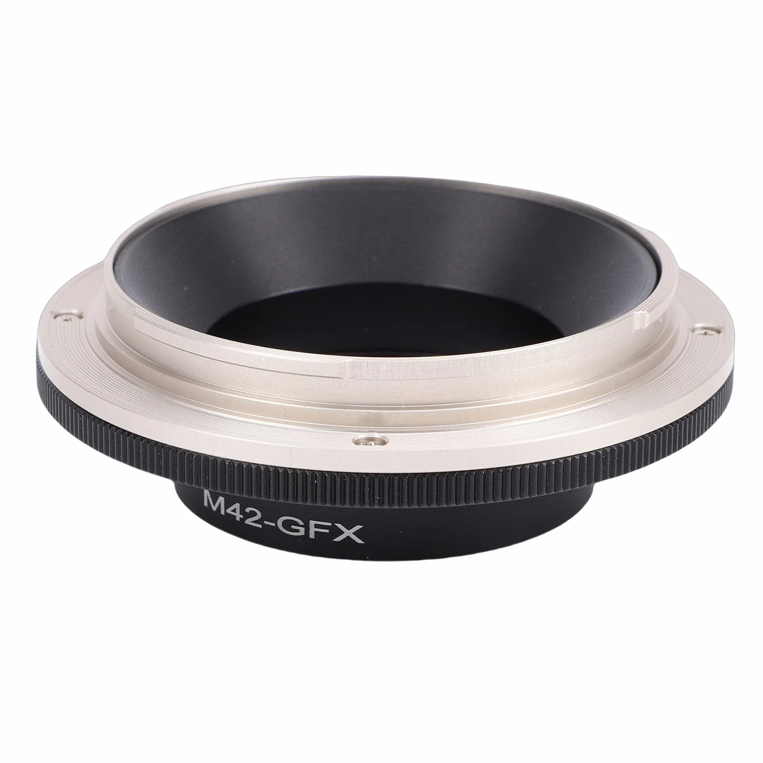 Adattatore da M42 a GFX, Anello Adattatore per Montaggio Obiettivo Compatibile con Obiettivo con Filettatura N42 per Fotocamera Fuji GFX GFX50 GFX100 GFX100RF GFX100SII