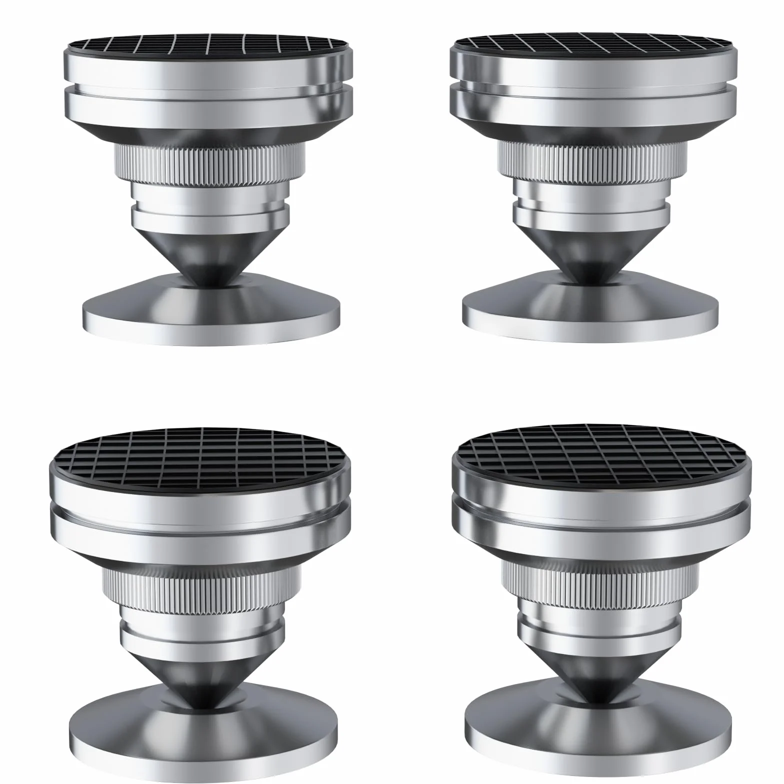 Monosaudio 4 punte per altoparlante HiFi, piedini isolanti per giradischi, subwoofer, DAC, lettore CD e amplificatore