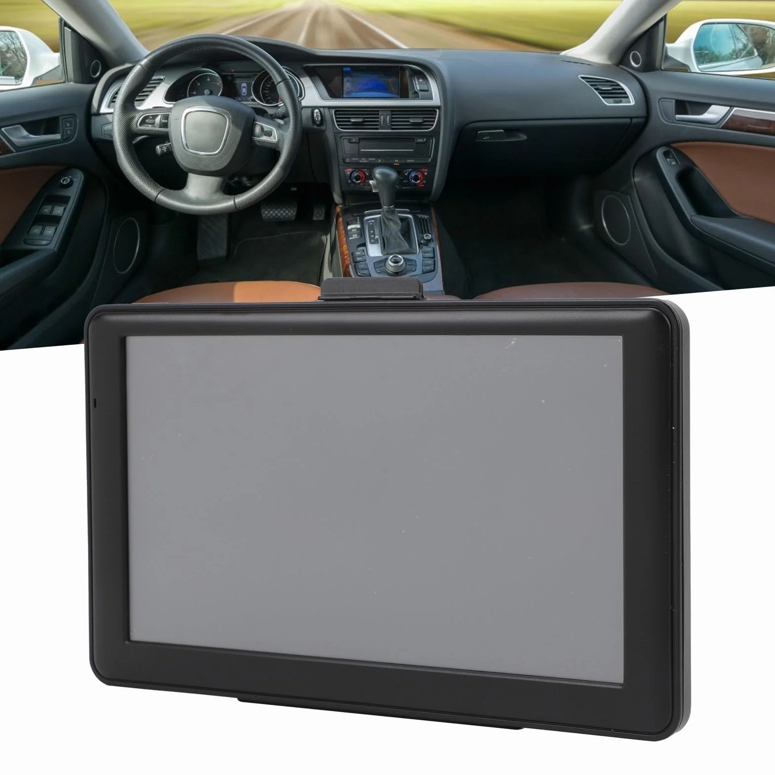 Navigazione GPS per camionisti con display 7 pollici, guida vocale e registrazione della velocità - di navigazione per camion auto (asiatico