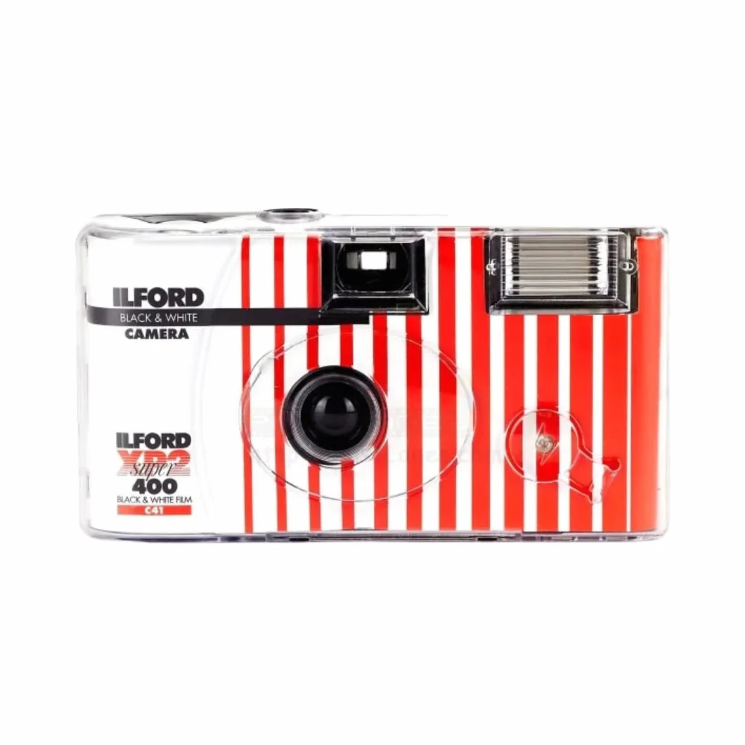Ilford, Fotocamera monouso XP2 con flash (27 esposizioni), con pellicola in bianco e nero, CAT1174186