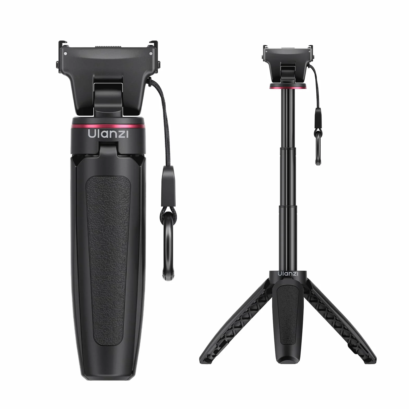 ULANZI MT99 - Treppiede per fotocamera DJI Osmo Action 5 Pro, Nano/Osmo Action 4, con chiusura in , supporto magnetico a sgancio rapido, mini treppiede