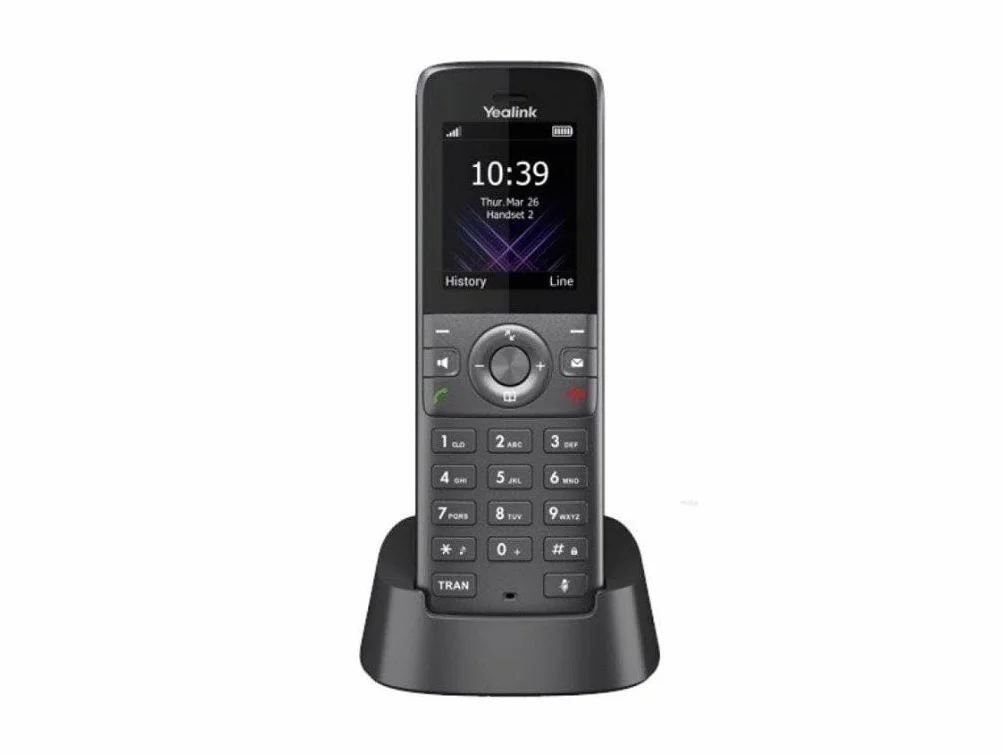 Yealink W73H Telefono IP Nero 2 Linee TFT Wi-Fi