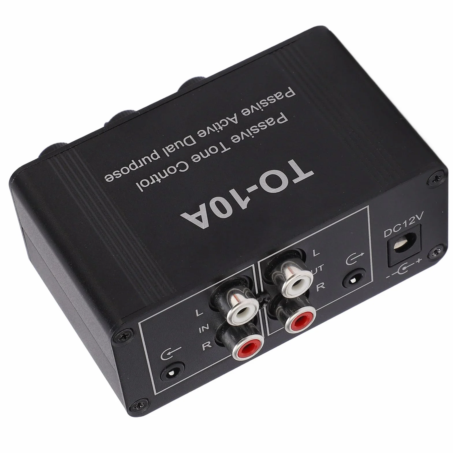 Mini Preamplificatore Audio Stereo NE5532 DC 12V Amplificatore per Cuffie