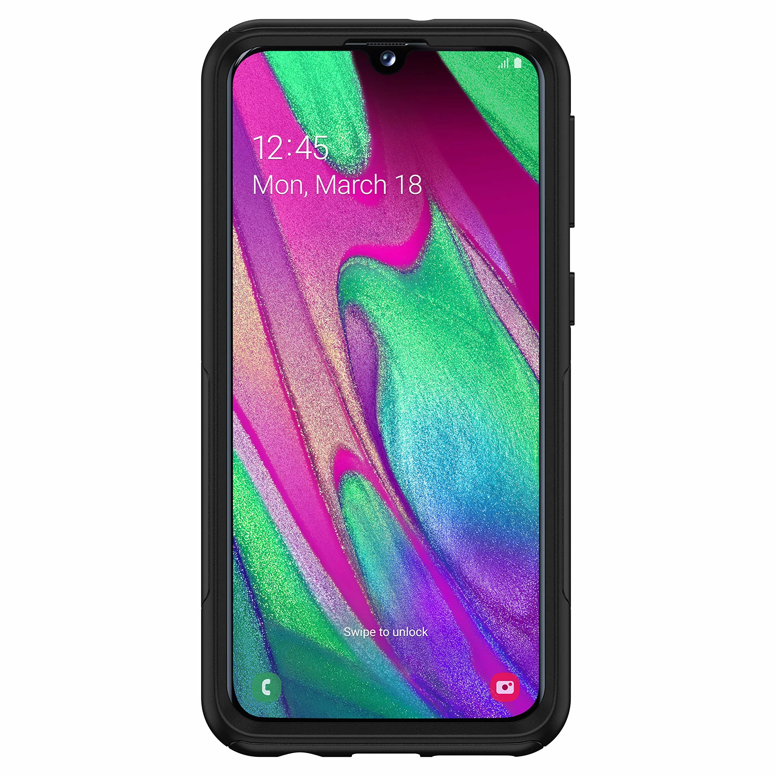 OtterBox per Galaxy A40, Custodia resistente a cadute, gamma Commuter Lite, Nero - Senza Retail Package