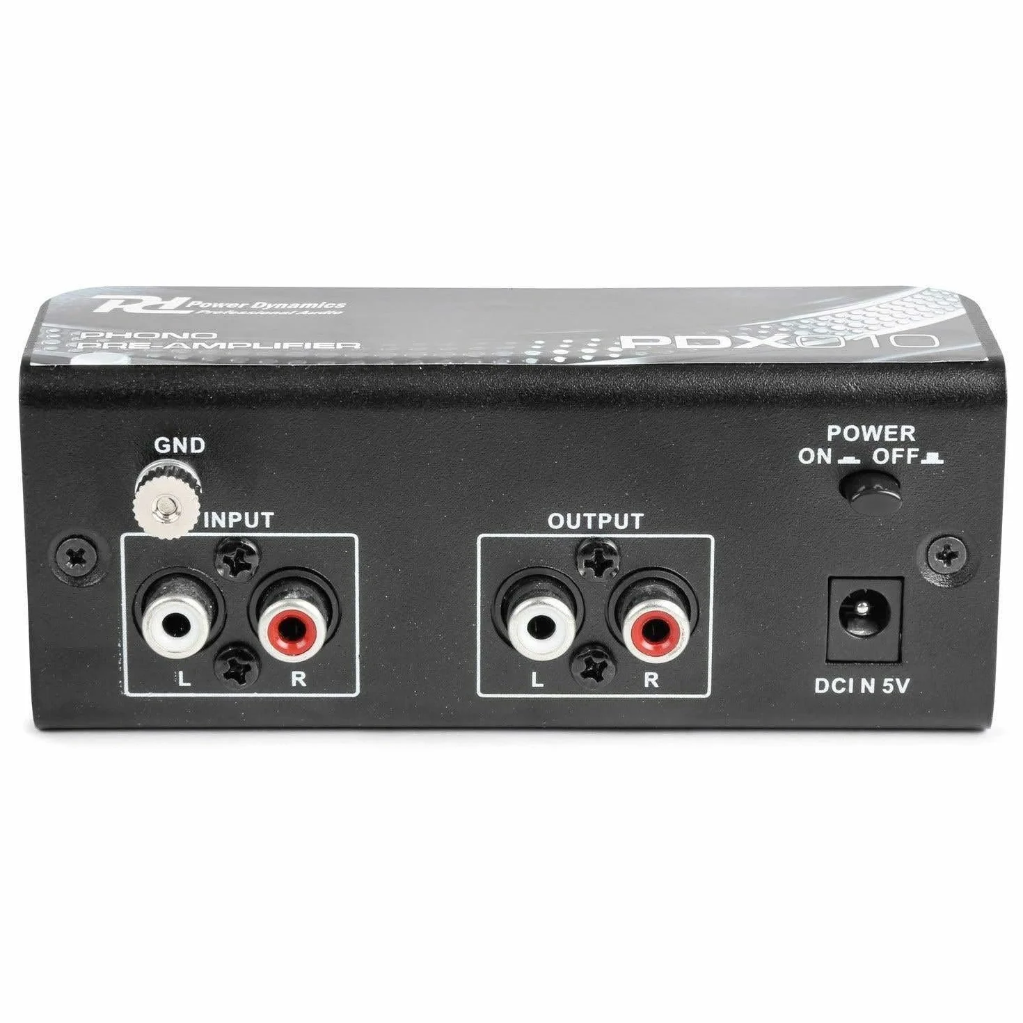 Power Dynamics PDX010 Phono Preamplificatore Stereo Phono-Line