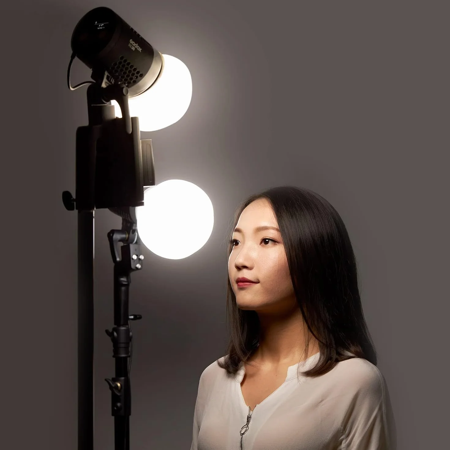 Godox ML-CD15 Soft Dome Diffuser Kit con 3 Adattatori, compatibile con Godox V100, V1 Pro, AD200Pro II, AD100Pro, AD300Pro, AD400Pro, V860III, ML30, ML30Bi, ML100Bi, ML100R, ML60Bi, ML60IIBi e altro