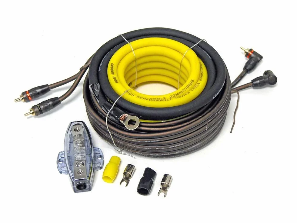 GZPK 20X-II Ground Zero 4 AWG Kit di cablaggio