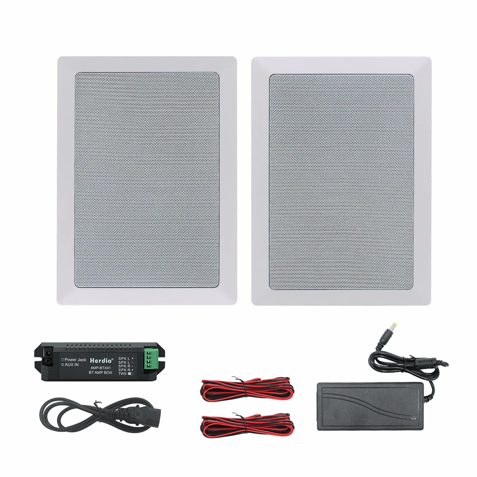 Herdio 5.25 Pollice 2-Way Bluetooth Altoparlanti Soffitto Parete Interno/Esterno Coppia