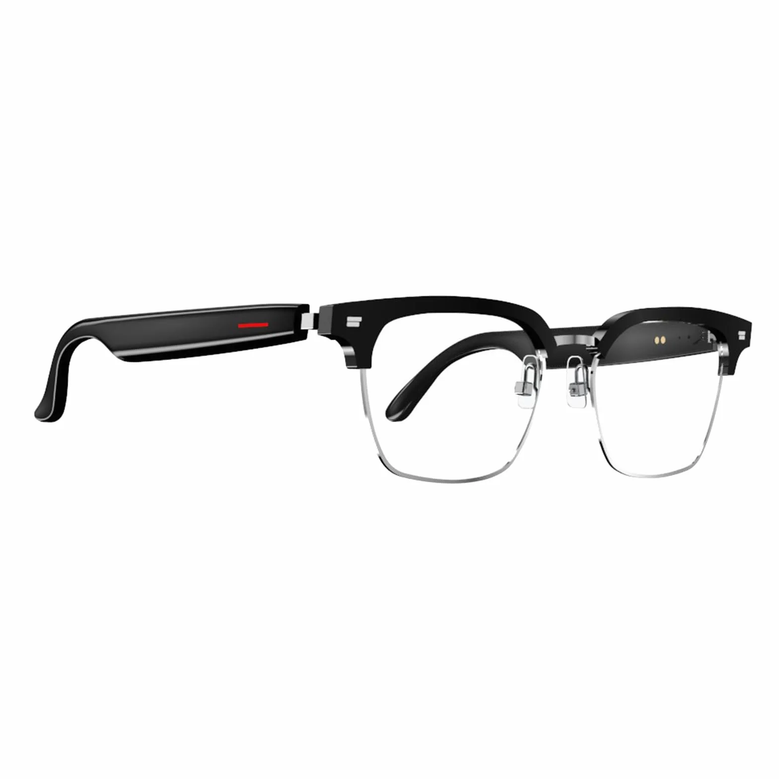 Generico Occhiali Audio Intelligenti Con Altoparlante, Occhiali Con Risposta E Fine Chiamata Audio Wireless Per Uomo Donna