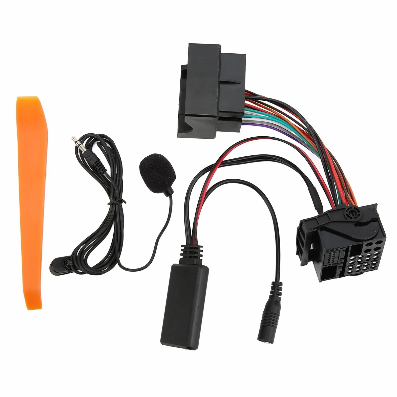 Professionale Autopart Bluetooth5.0 Aux In Adattatore Microfono vivavoce a 12 pin Cavo musicale Bluetooth per auto Sostituzione per Opel Cd30 Mp3 Cdc40 Cd70 Dvd90