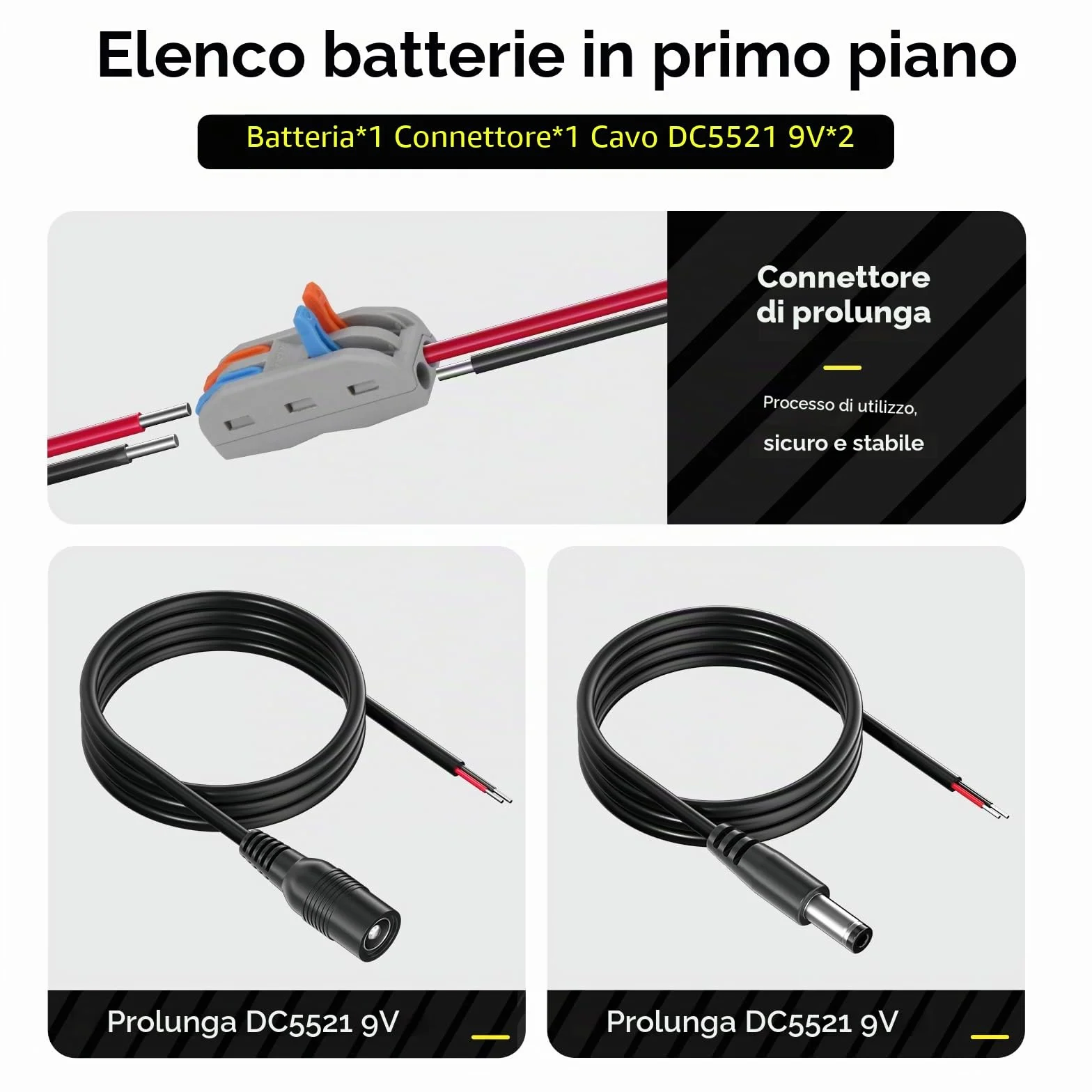 CITYORK 12,6 V CC 3000 mAh batteria ricaricabile agli ioni di litio per pannelli solari, telecamere CCTV, videocamere, strisce luminose LED, lettori MP3, progetti fai-da-te e altro ancora