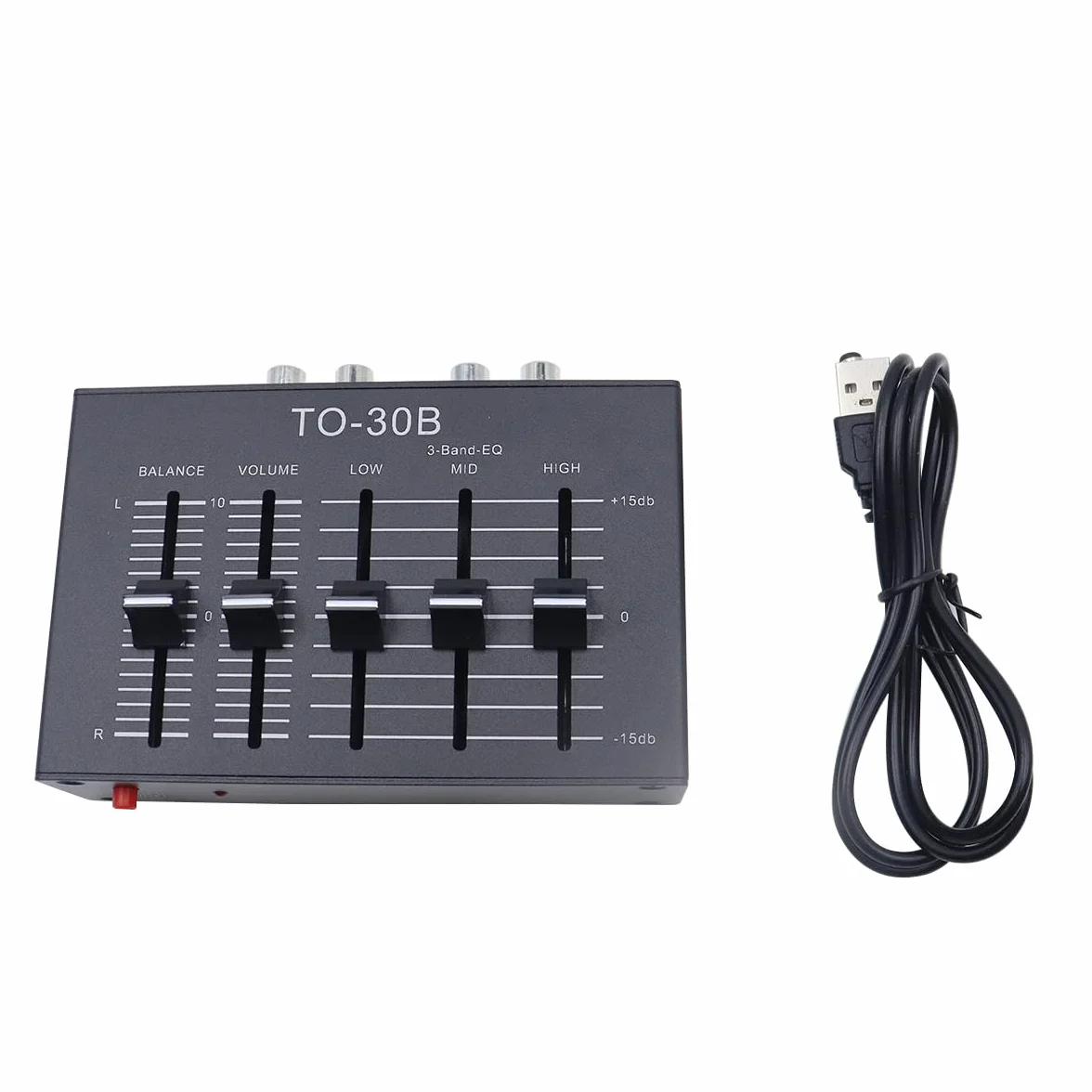 Ticha Controller di bilanciamento audio stereo, preamplificatore simmetrico a tre stadi con controllo volume