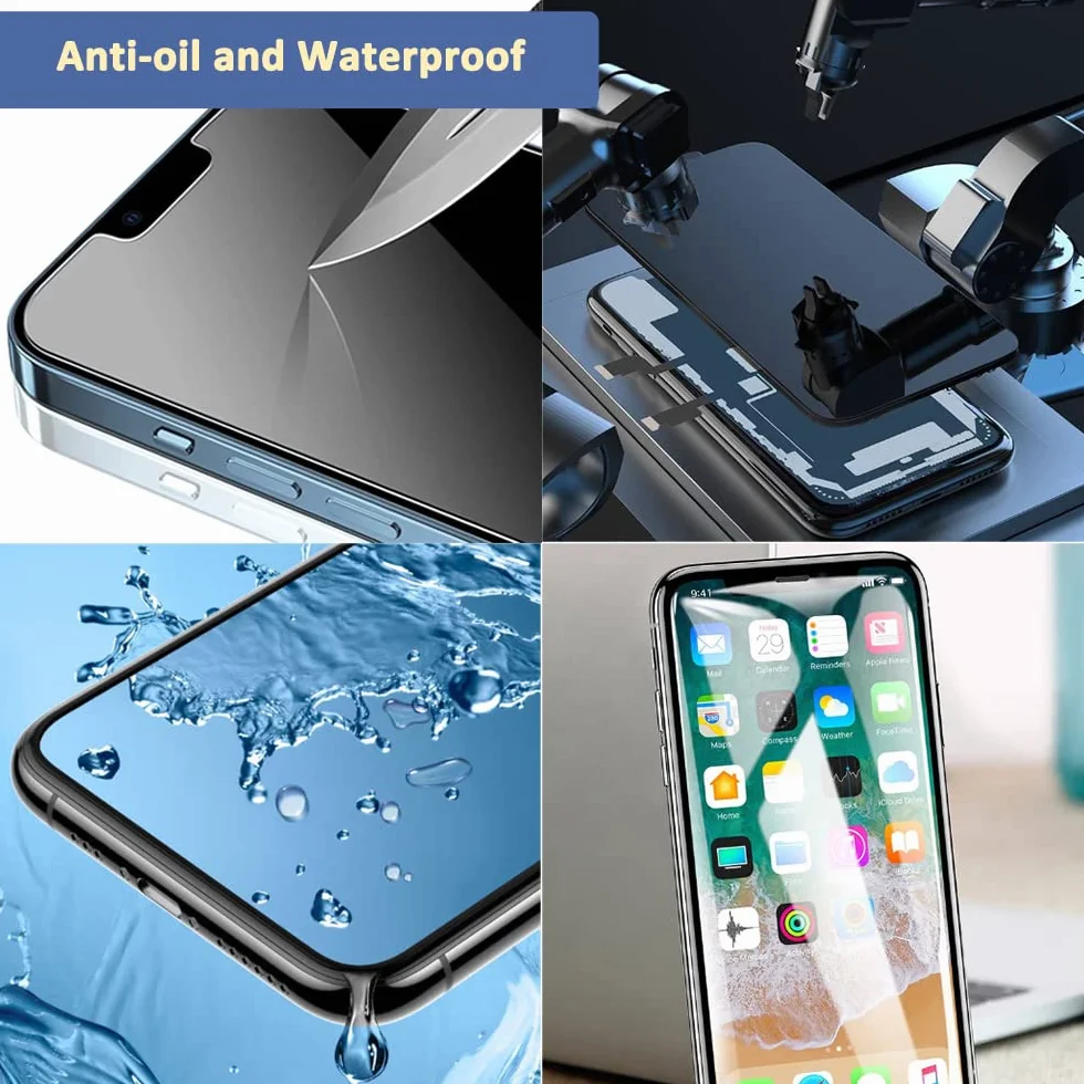 Yodoit Display per iPhone 13, Kit di Ricambio Schermo LCD da 6,1 Pollici, digitalizzatore Touch FHD con Kit di Riparazione, Pellicola Protettiva, Compatibile con Modelli A2482, A2631, A2634, A2635