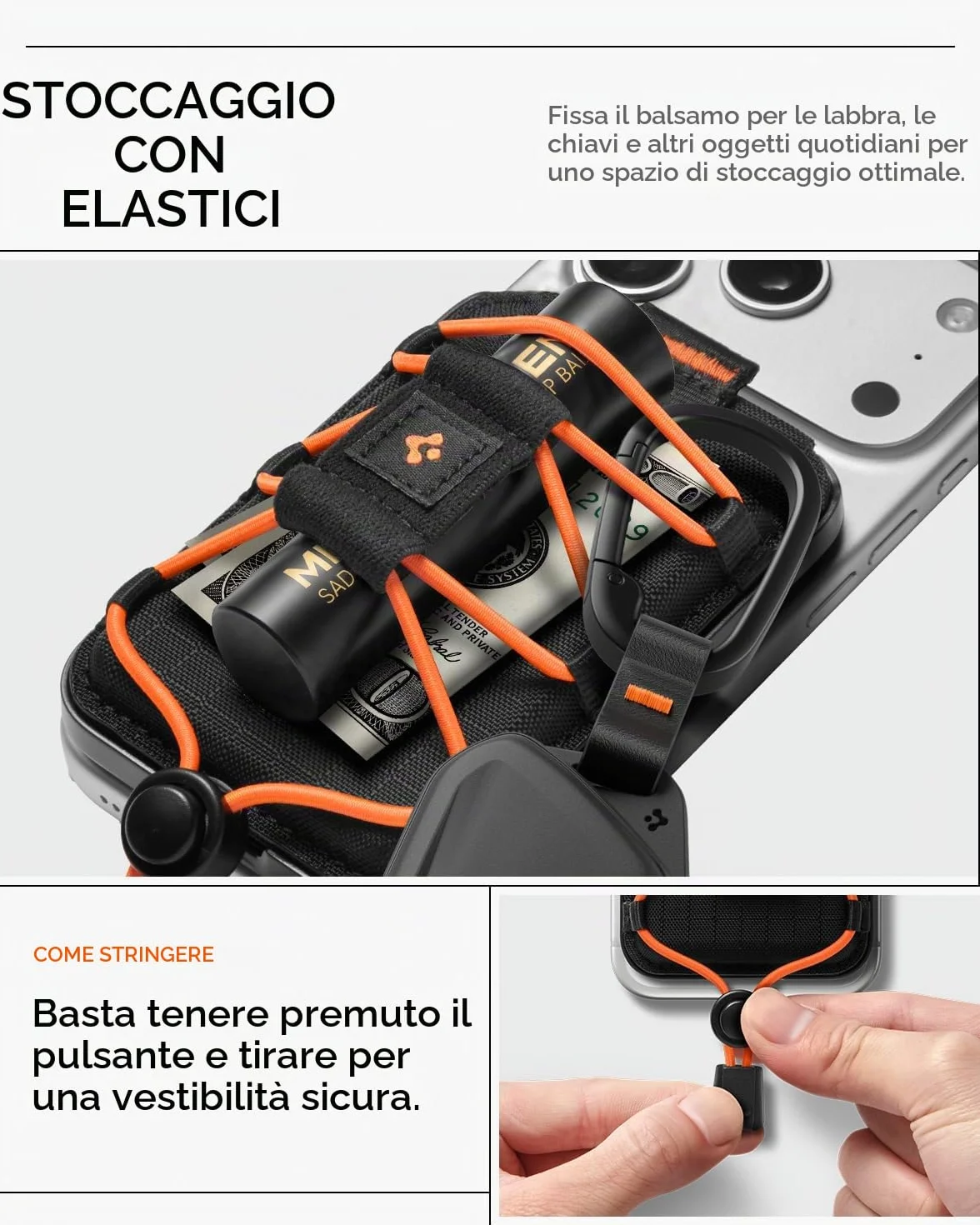 Spigen Tiefit MagFit Portafoglio MagSafe Wallet Magnetico Portacarte Compatibile con iPhone 17/16/15/14/13/12 Modelle, Accessori MagSafe - Nero