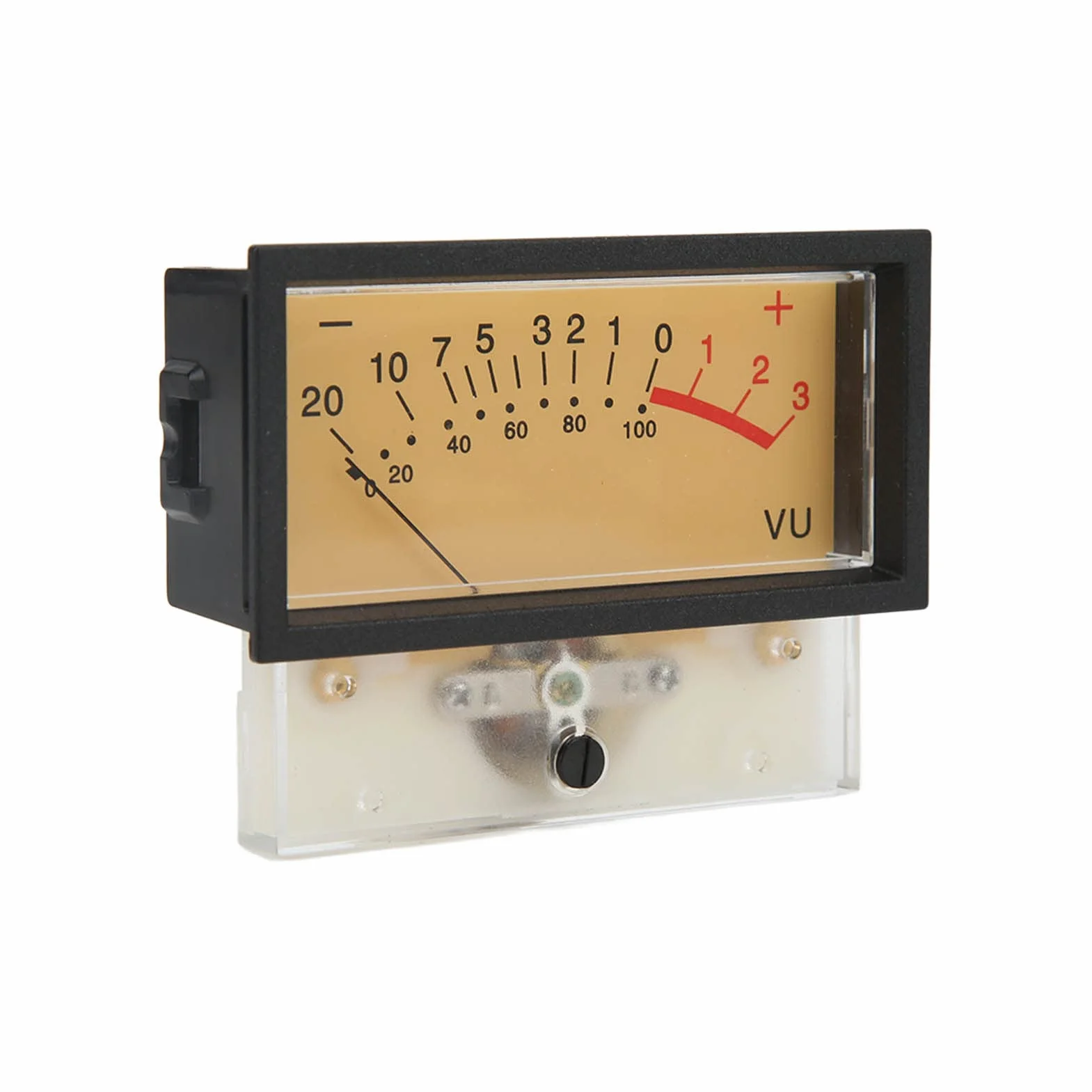 CHICIRIS Elevata Precisione Dell'intestazione VU-Meter con Retroilluminazione a LED per e Registrazioni Studios TN-73-HS-9213H VU Audio Measuring Device